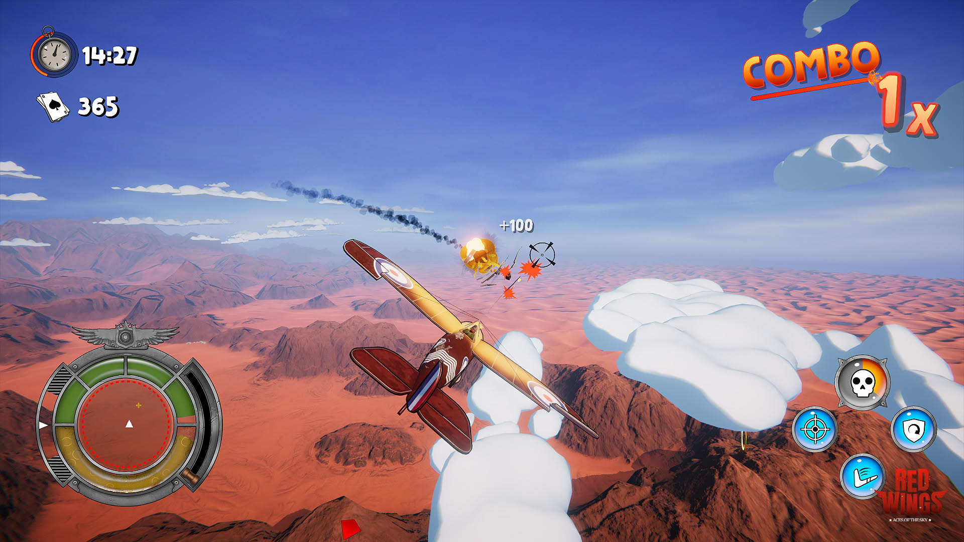 Screenshot for Red Wings: Aces of the Sky