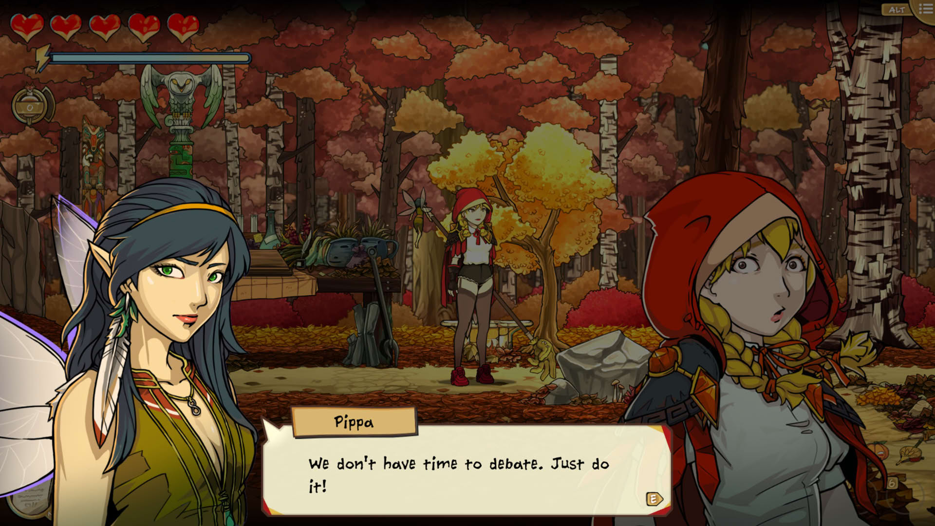 Screenshot for Scarlet Hood and the Wicked Wood