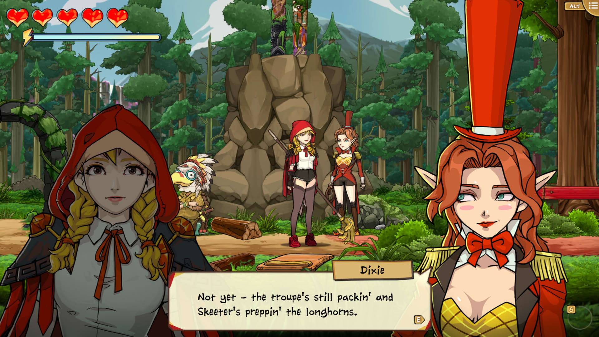 Screenshot for Scarlet Hood and the Wicked Wood