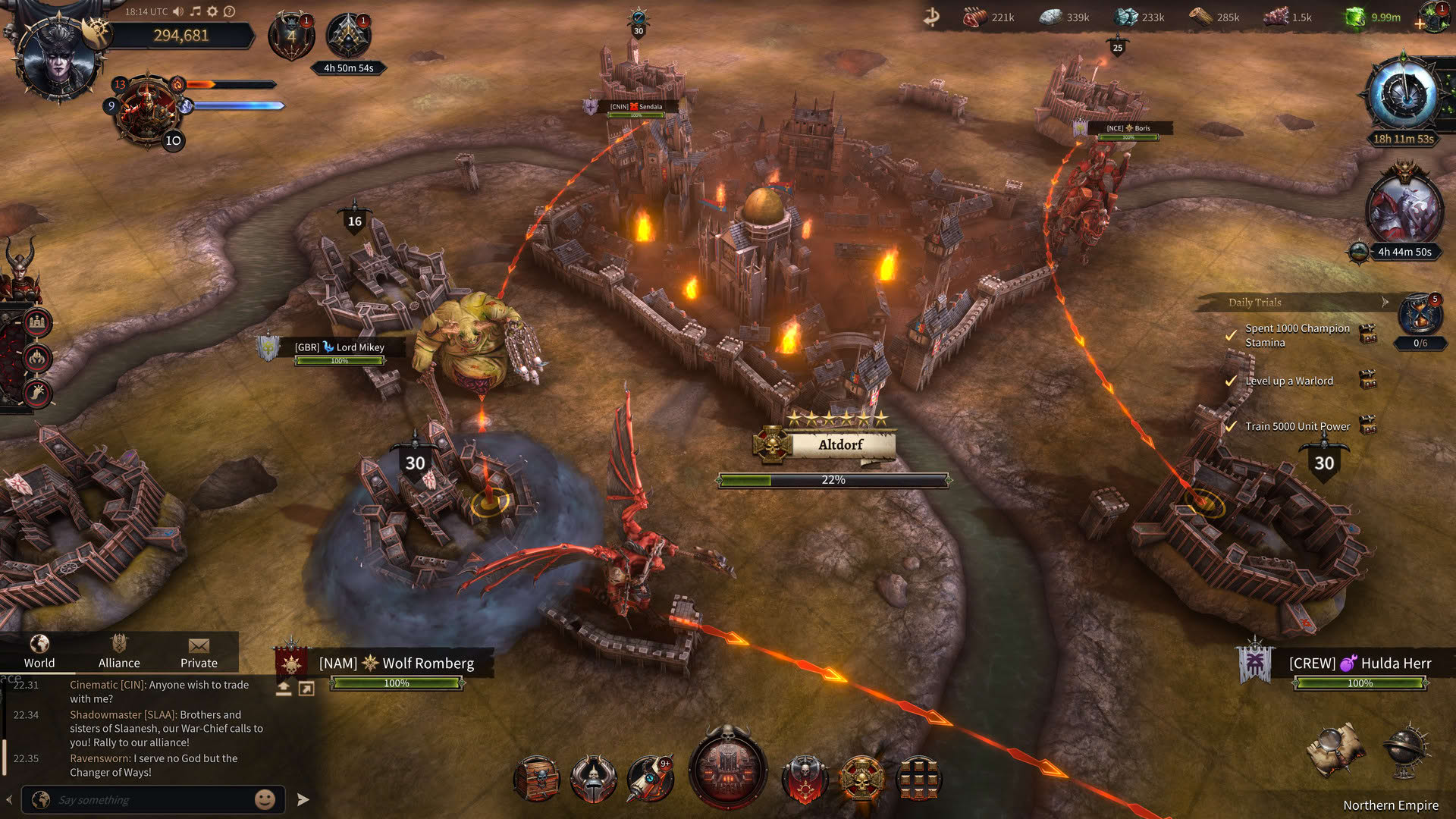 Screenshot for Warhammer: Chaos & Conquest