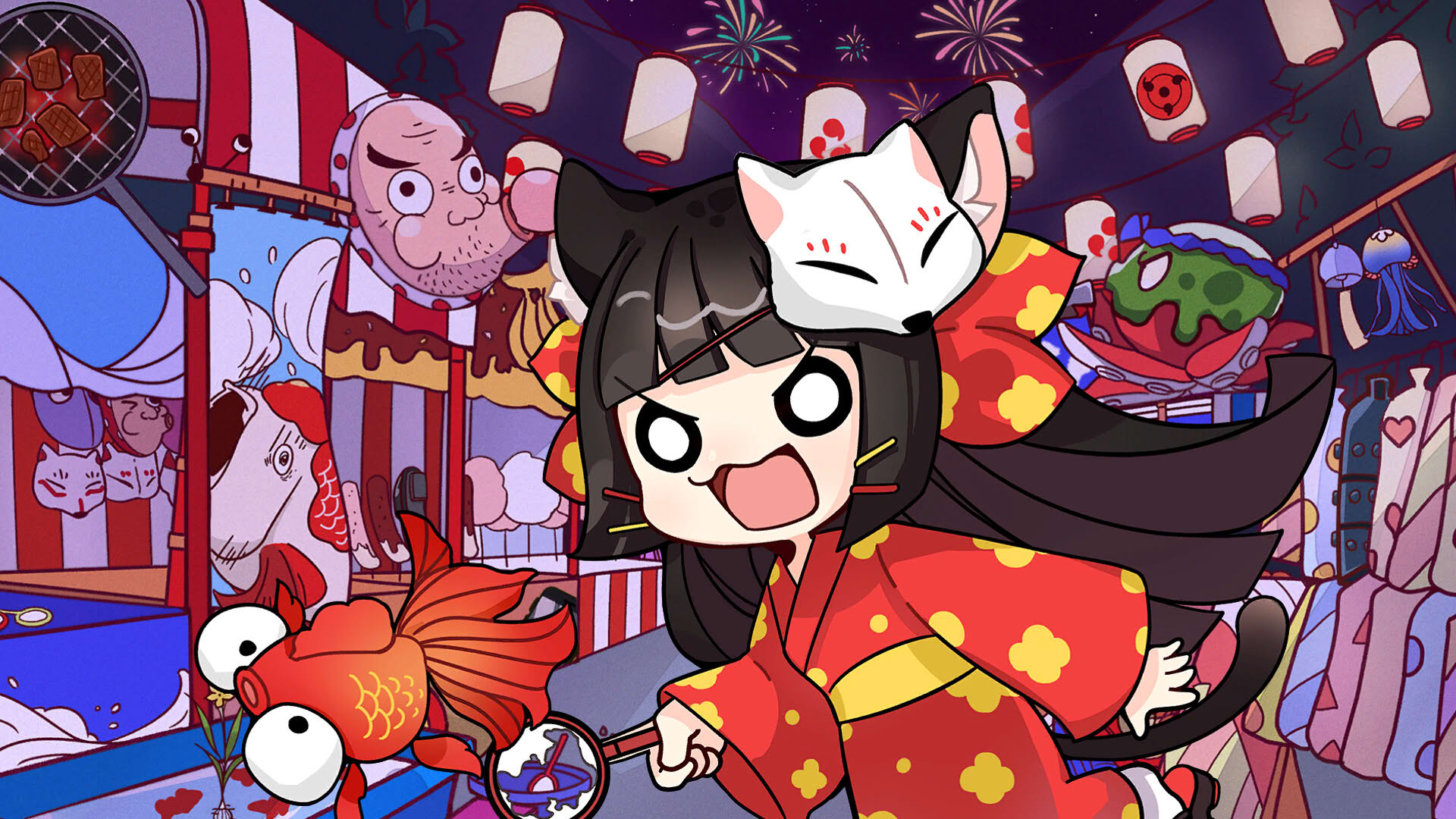 Screenshot for Cute Bully Nyanbaba