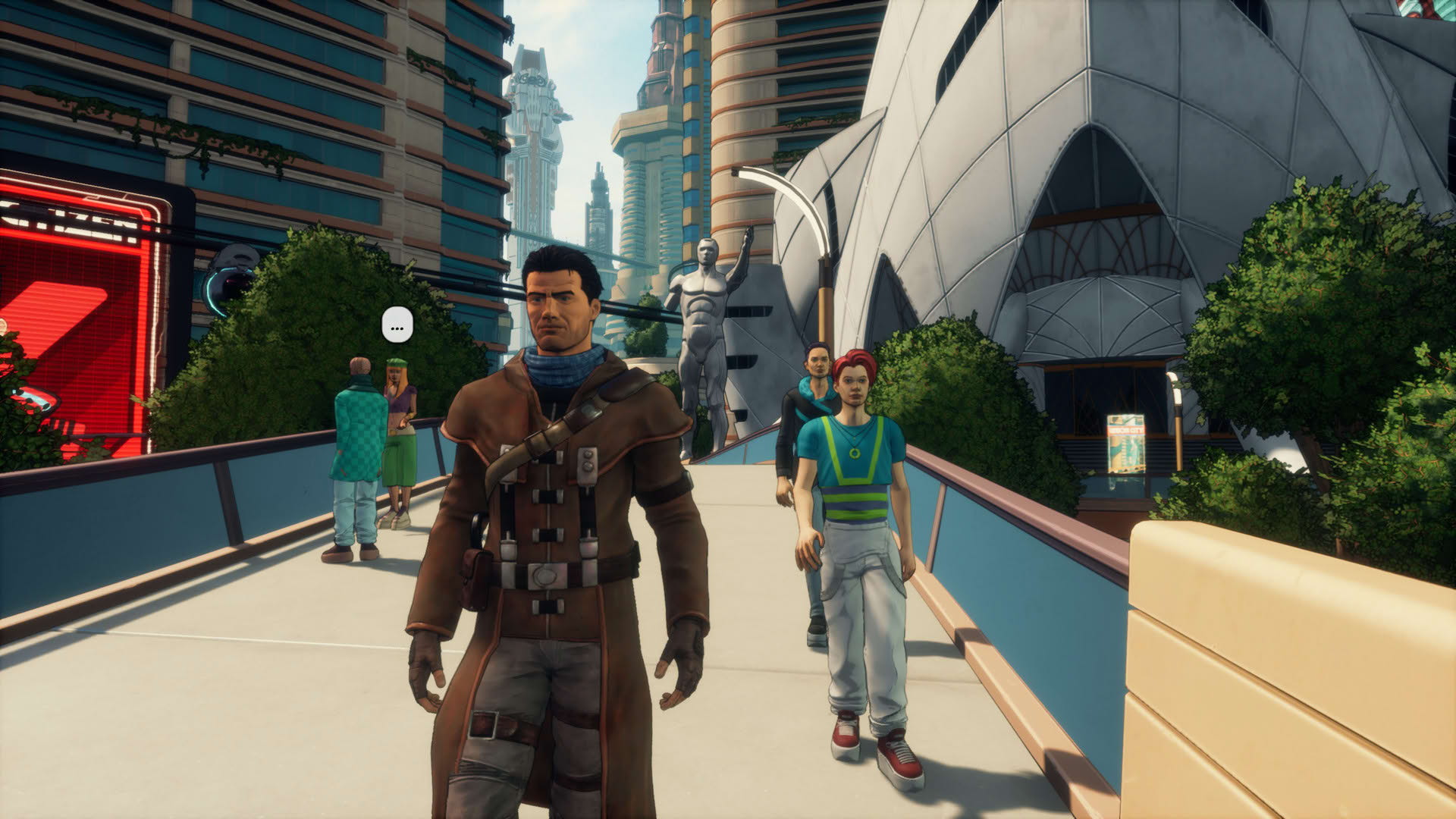 Screenshot for Beyond a Steel Sky