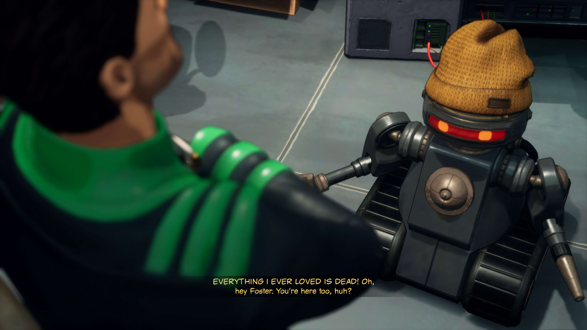 Screenshot for Beyond a Steel Sky