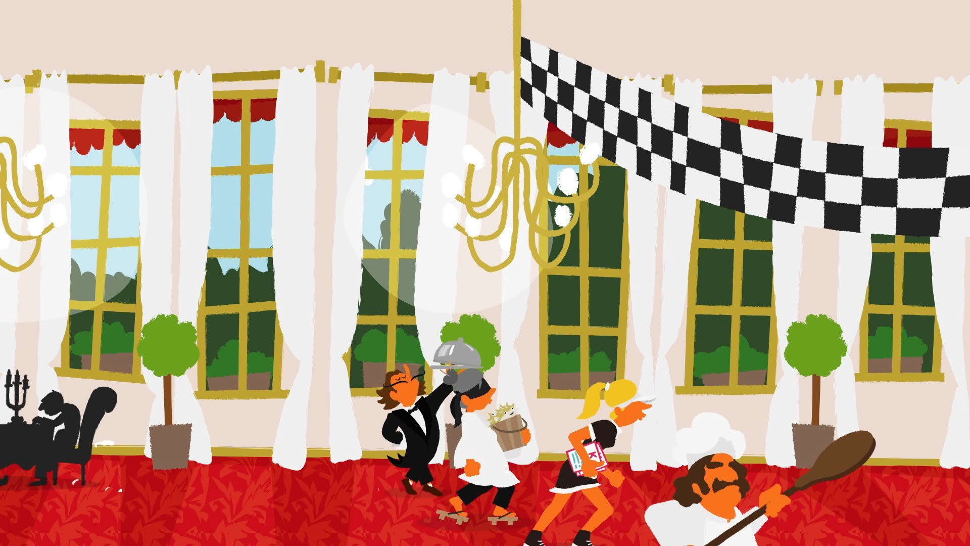 Screenshot for Served! A Gourmet Race