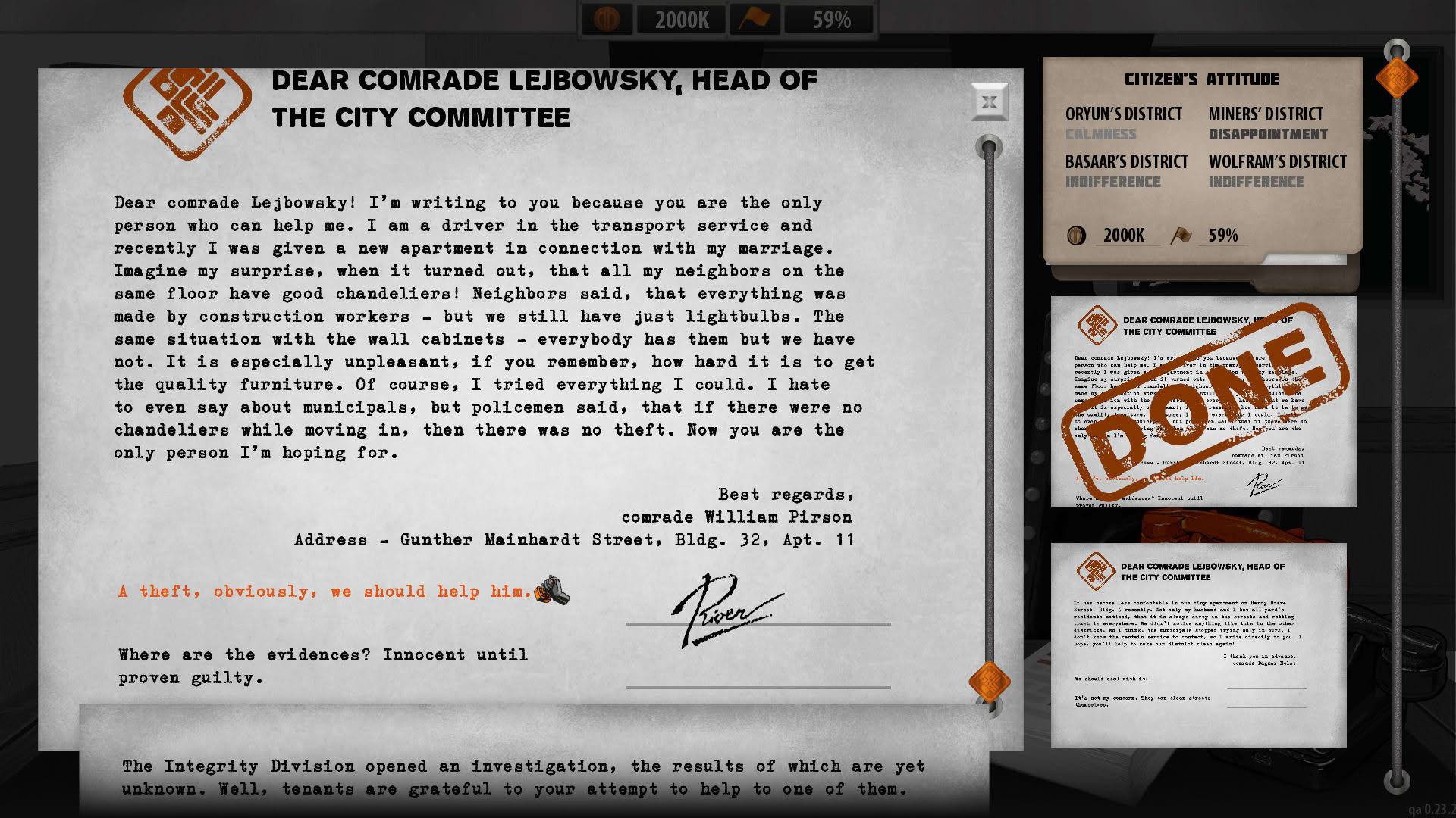 Screenshot for For the People