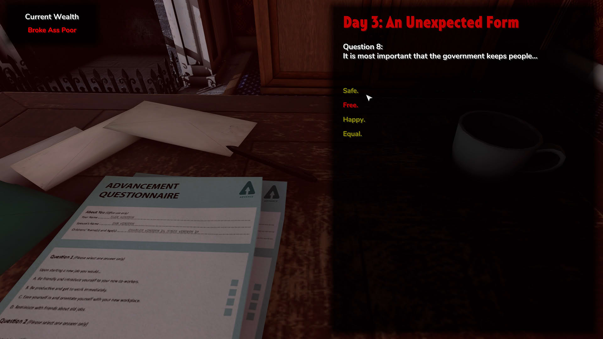 Screenshot for Not for Broadcast