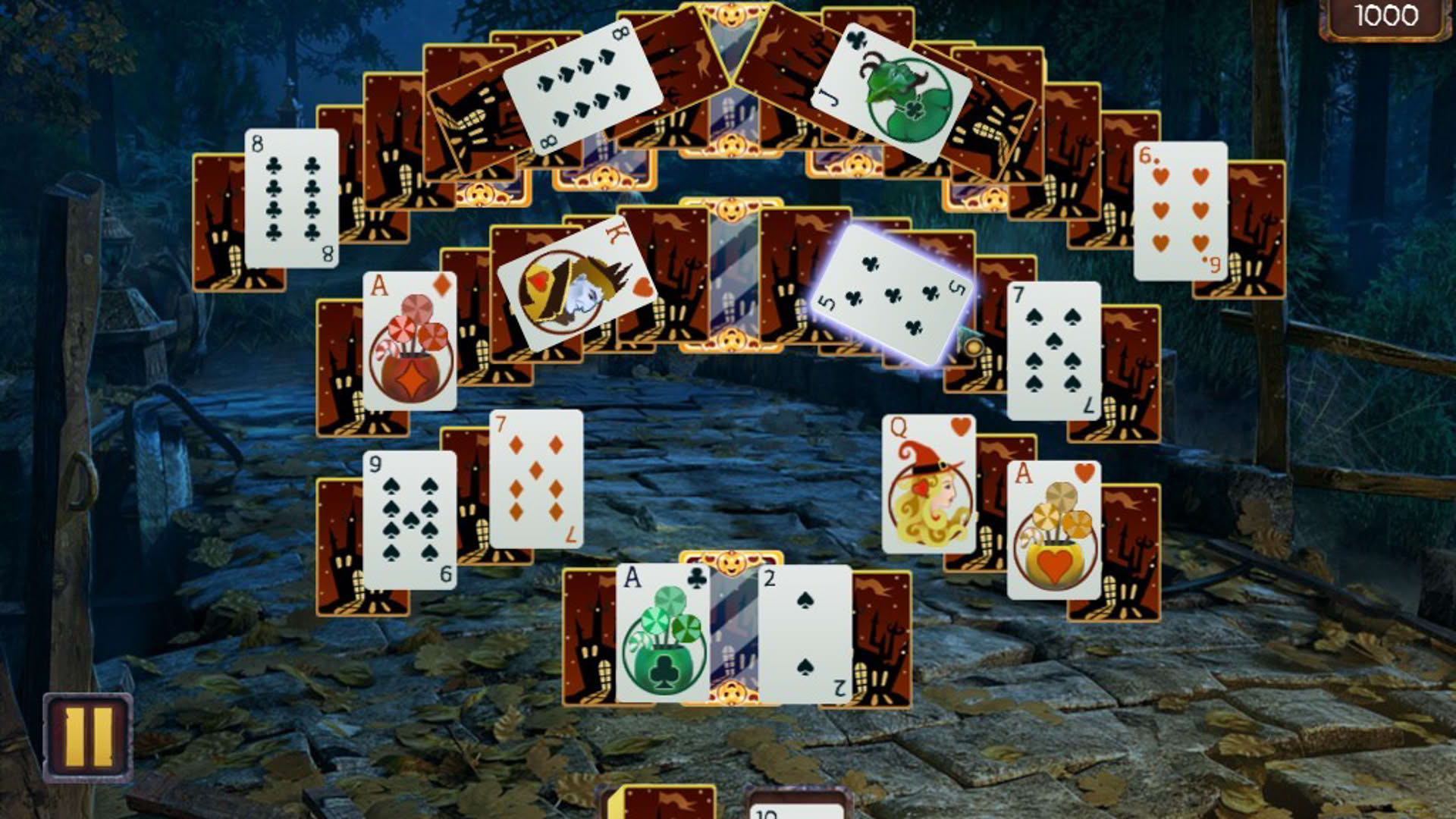 Screenshot for Solitaire Game Halloween