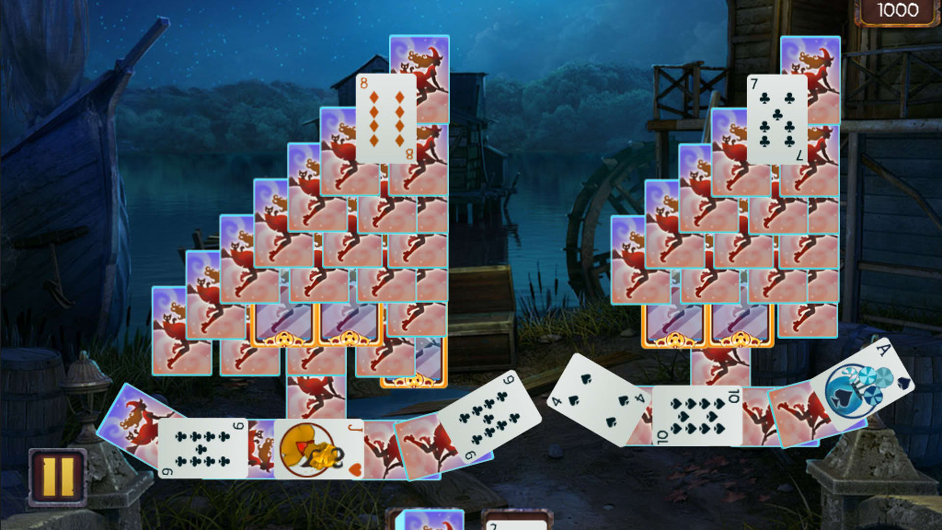 Screenshot for Solitaire Game Halloween