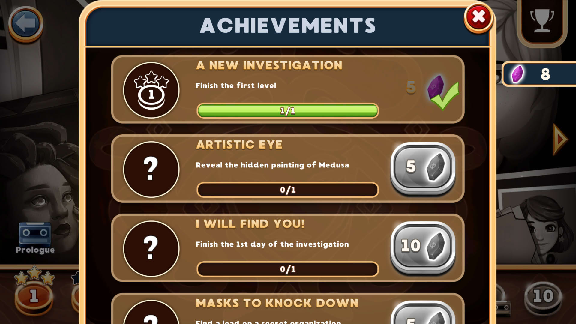 Screenshot for Detective Jackie: Mystic Case