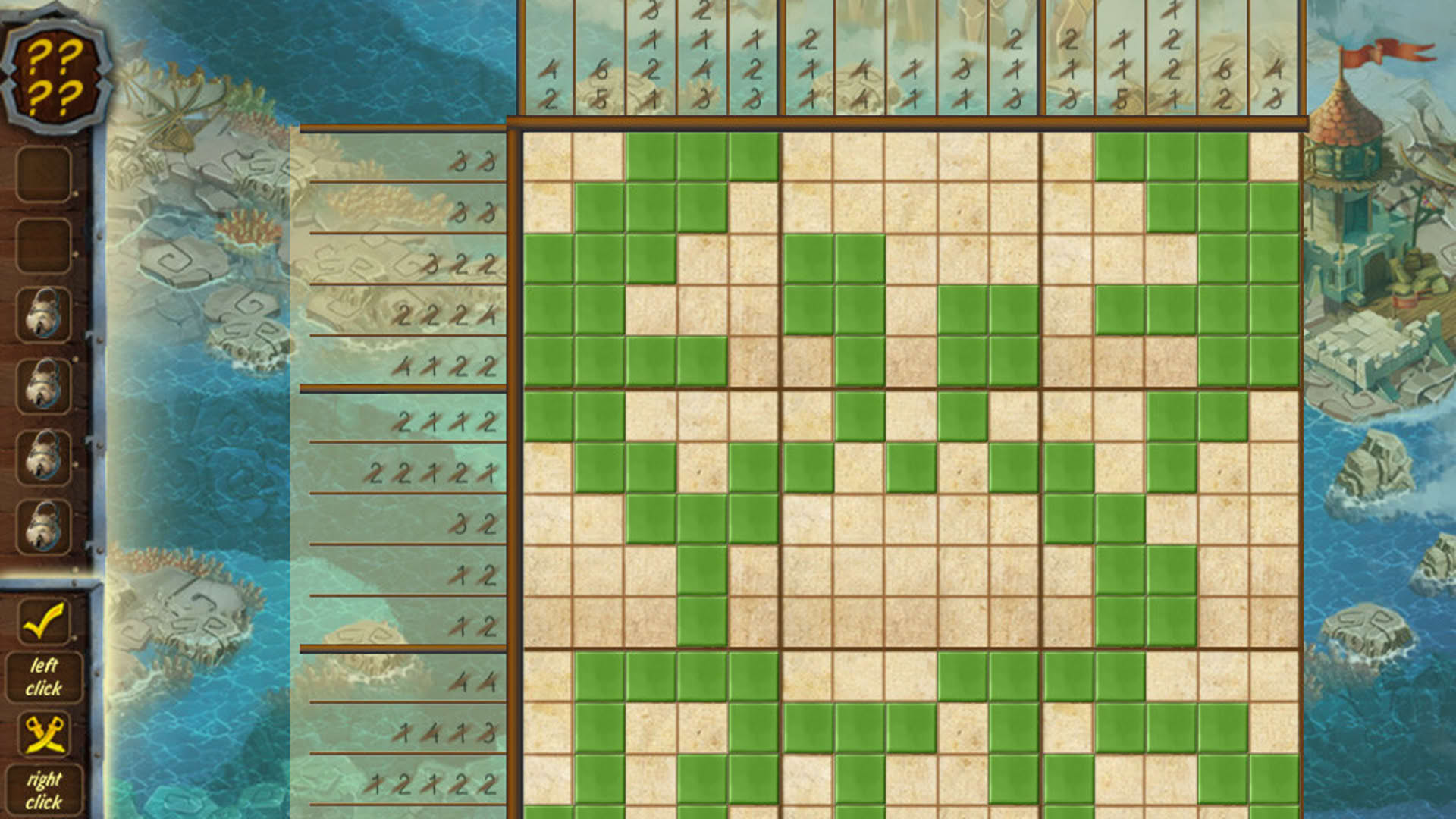 Screenshot for Griddlers Legend of the Pirates