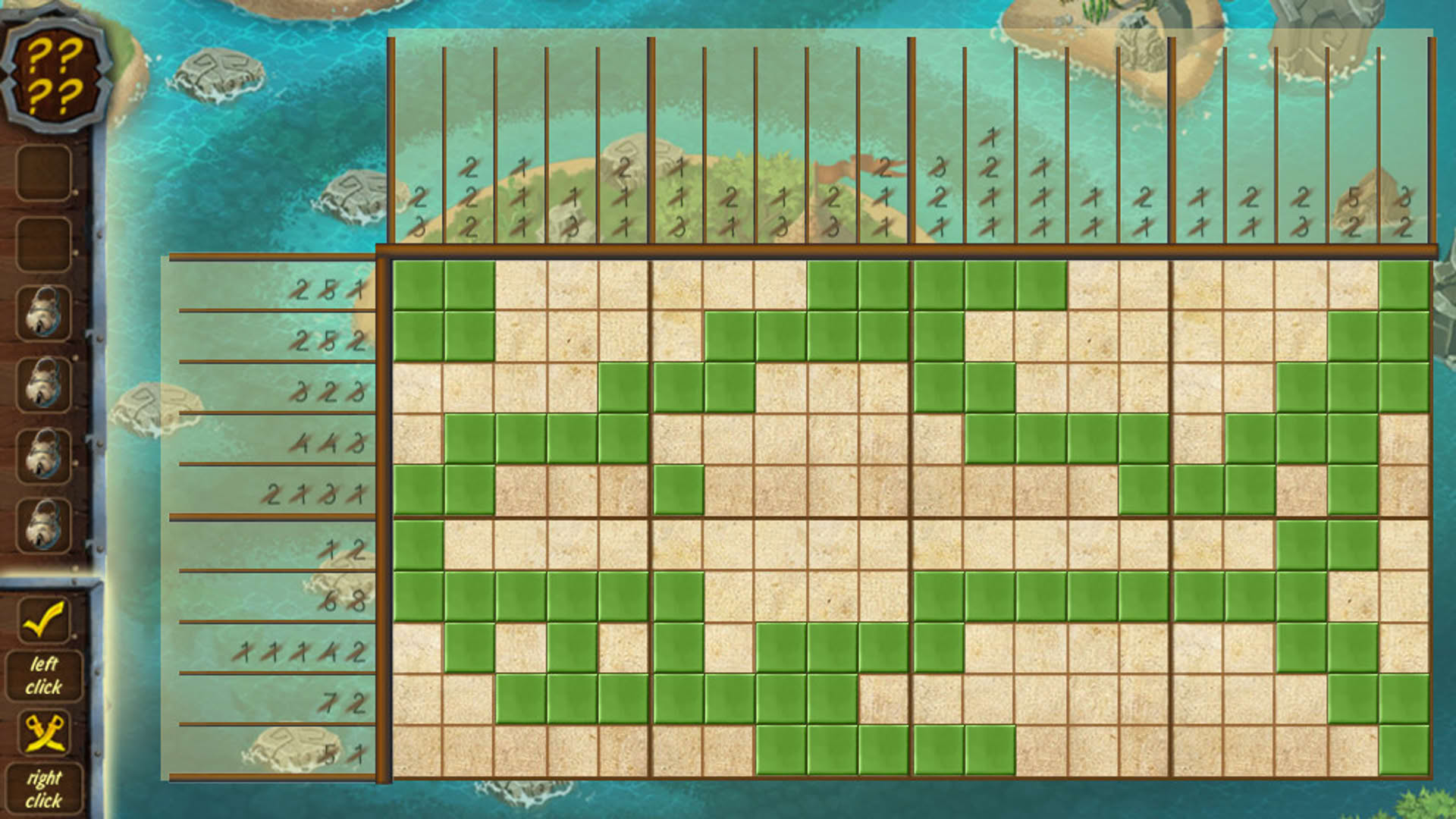 Screenshot for Griddlers Legend of the Pirates