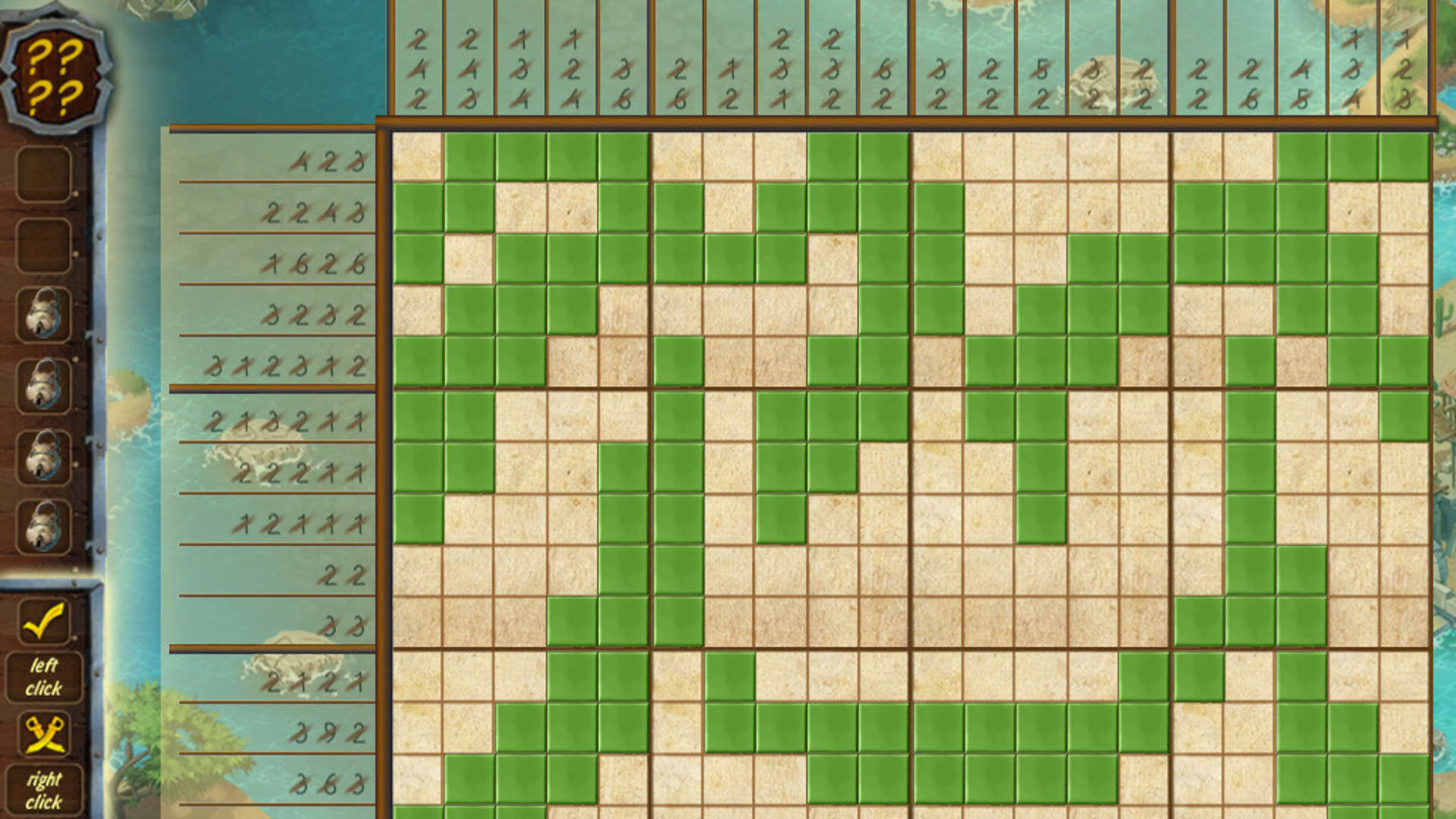 Screenshot for Griddlers Legend of the Pirates