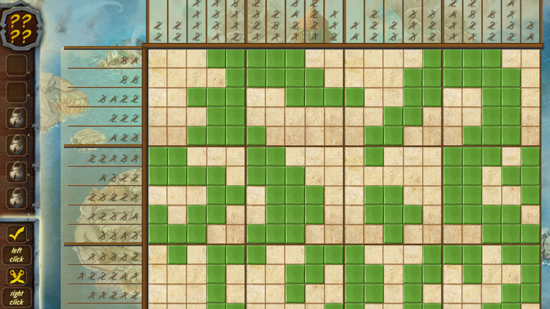 Screenshot for Griddlers Legend of the Pirates