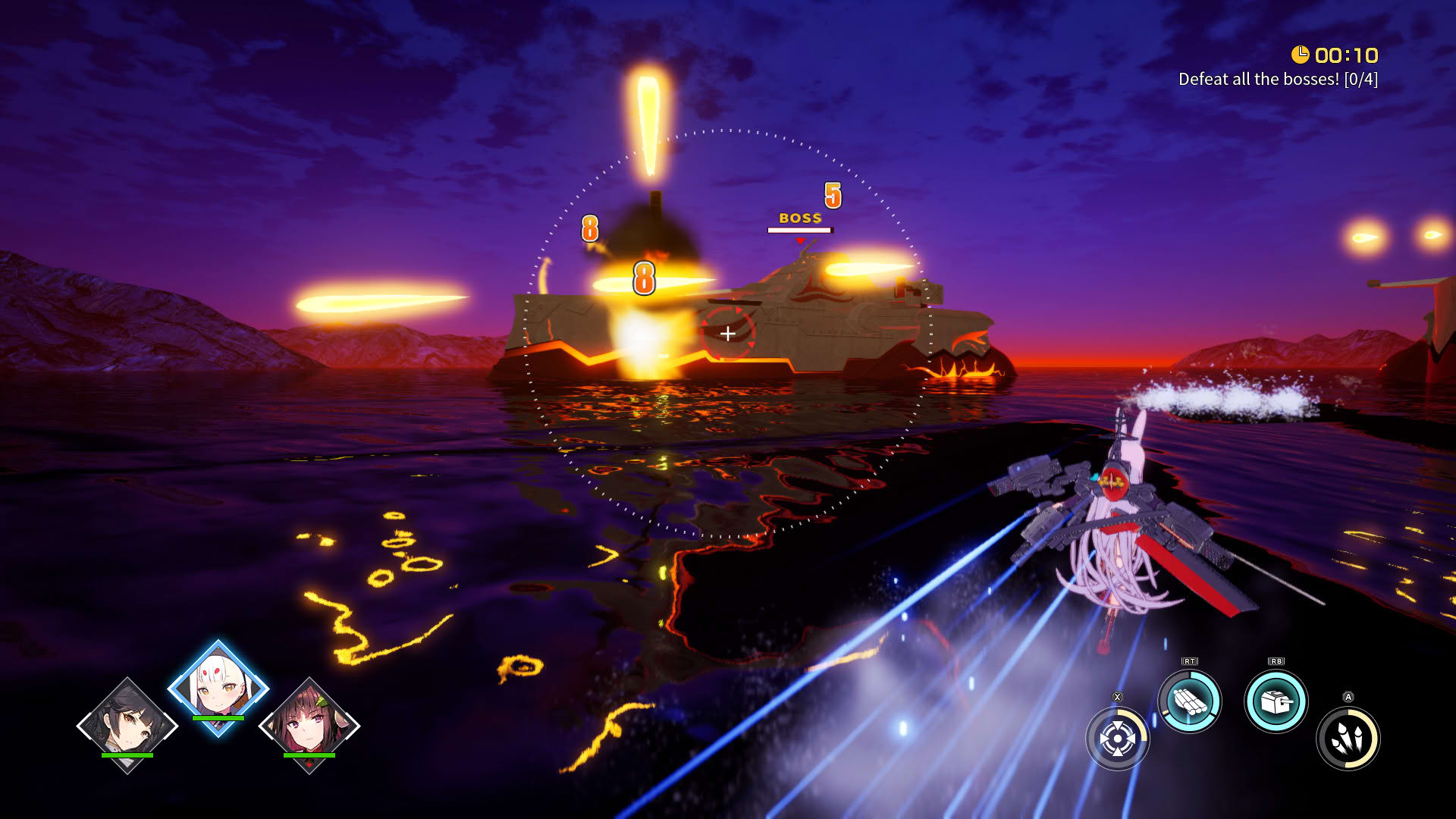 Screenshot for Azur Lane: Crosswave