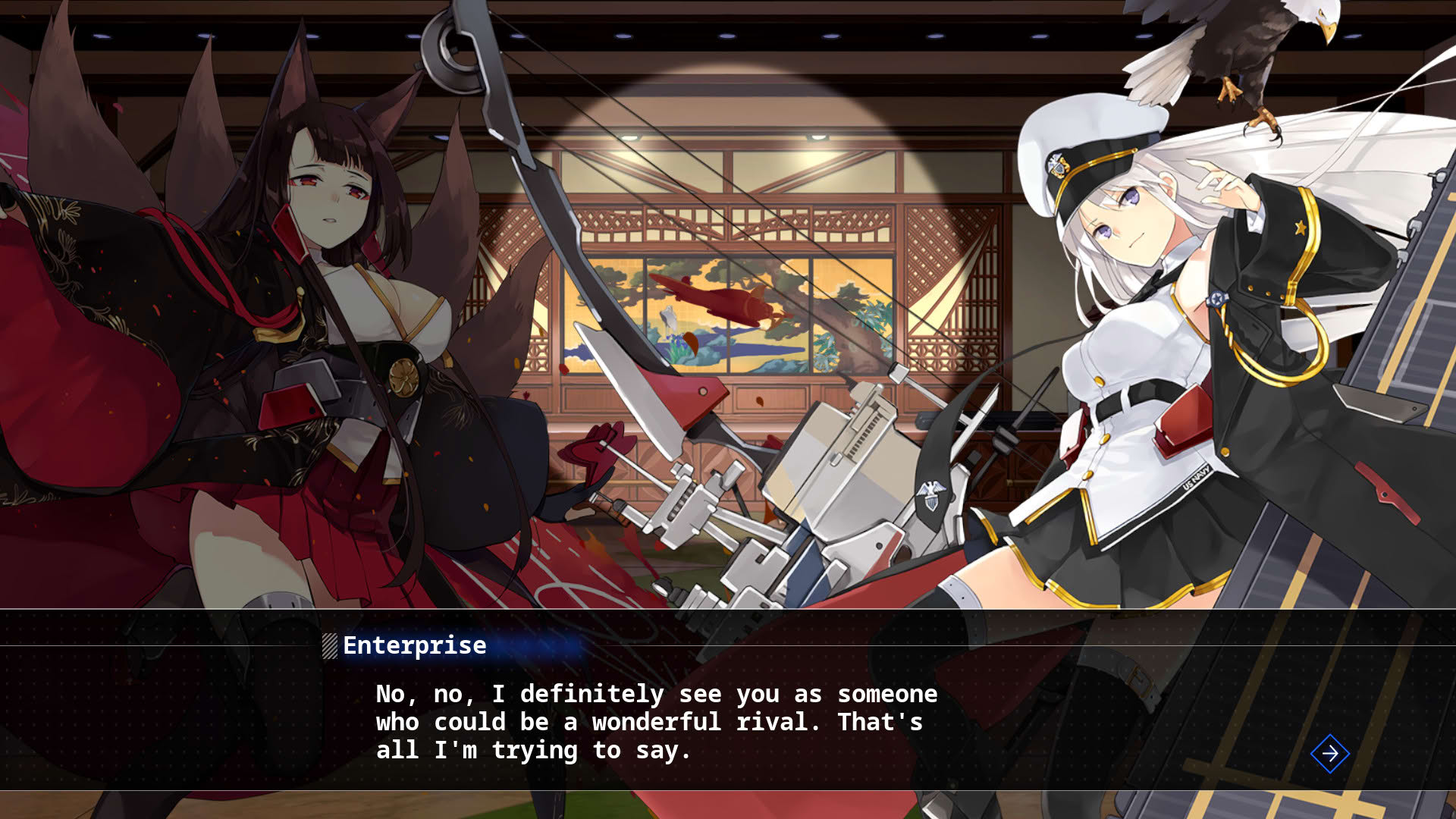 Screenshot for Azur Lane: Crosswave
