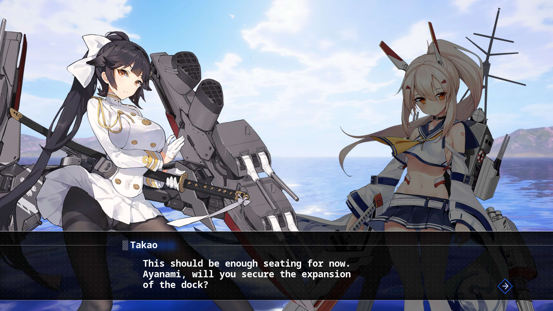 Screenshot for Azur Lane: Crosswave