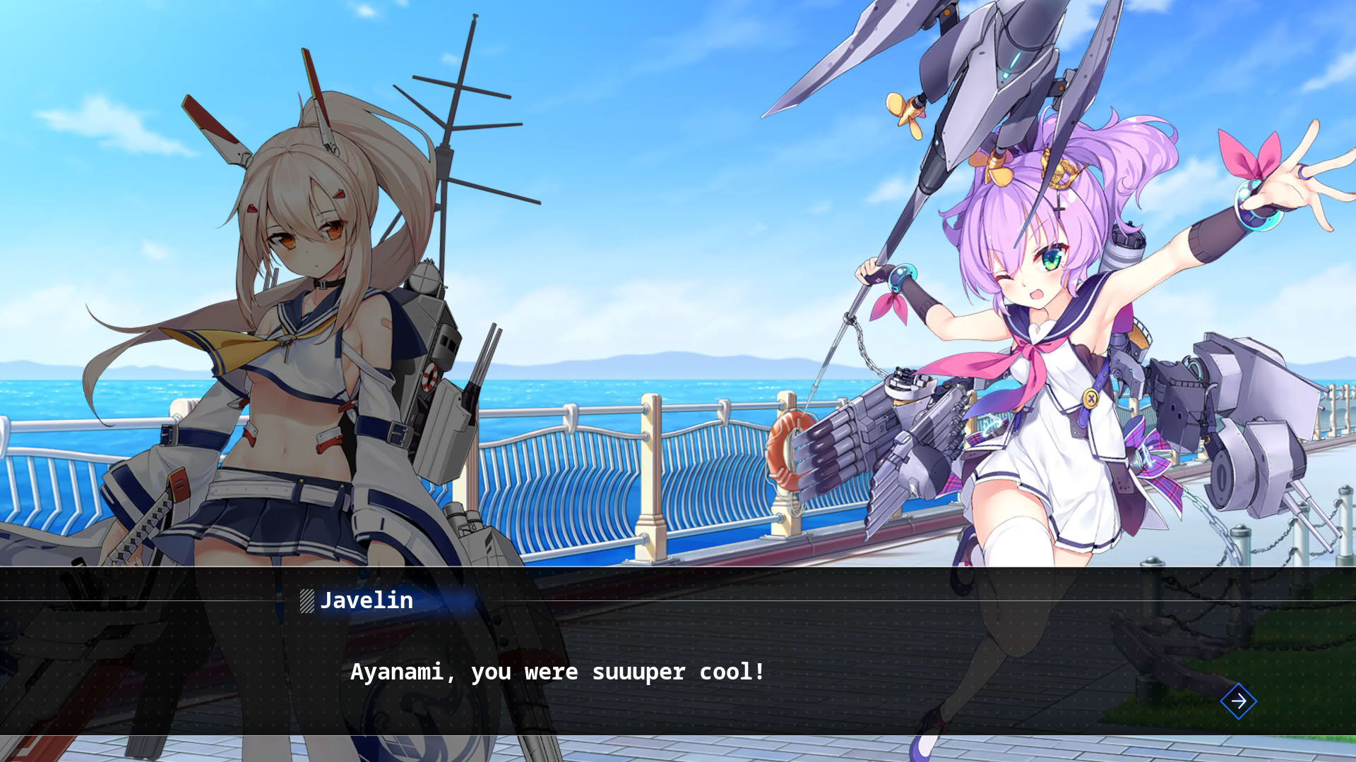 Screenshot for Azur Lane: Crosswave