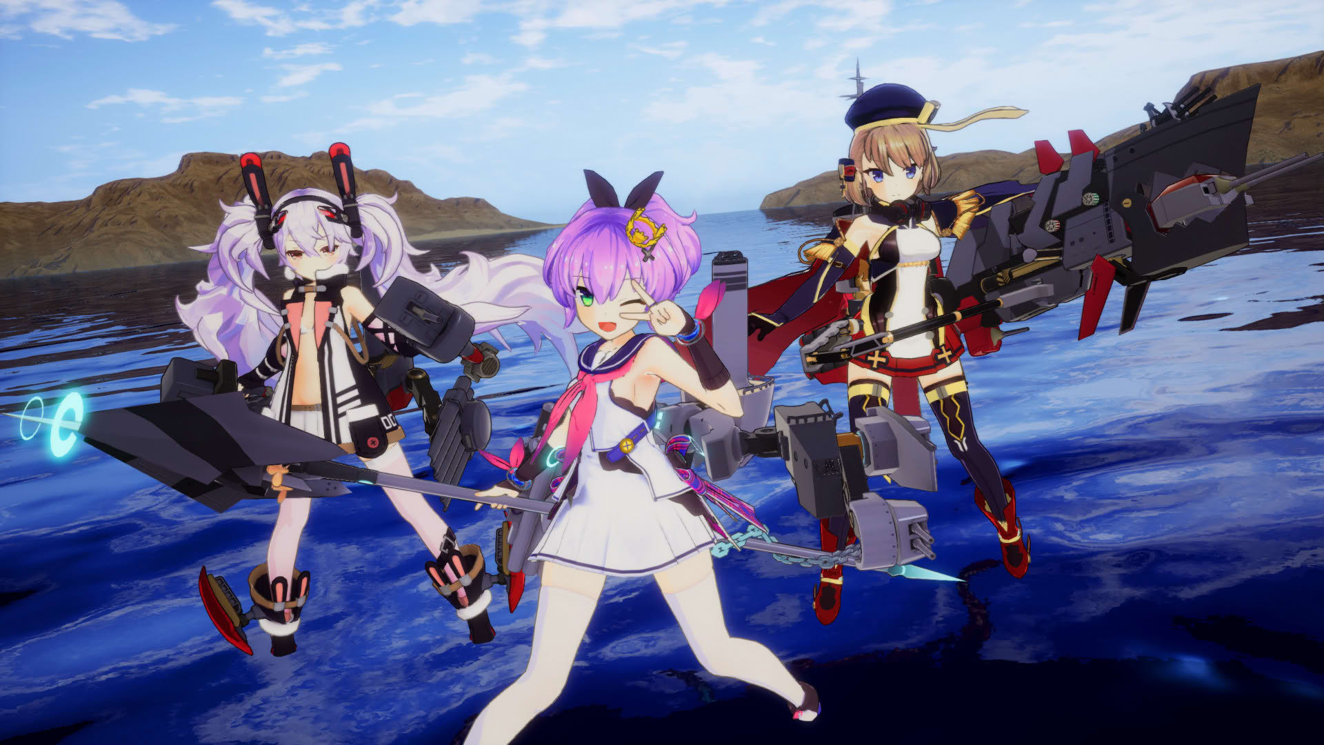 Screenshot for Azur Lane: Crosswave