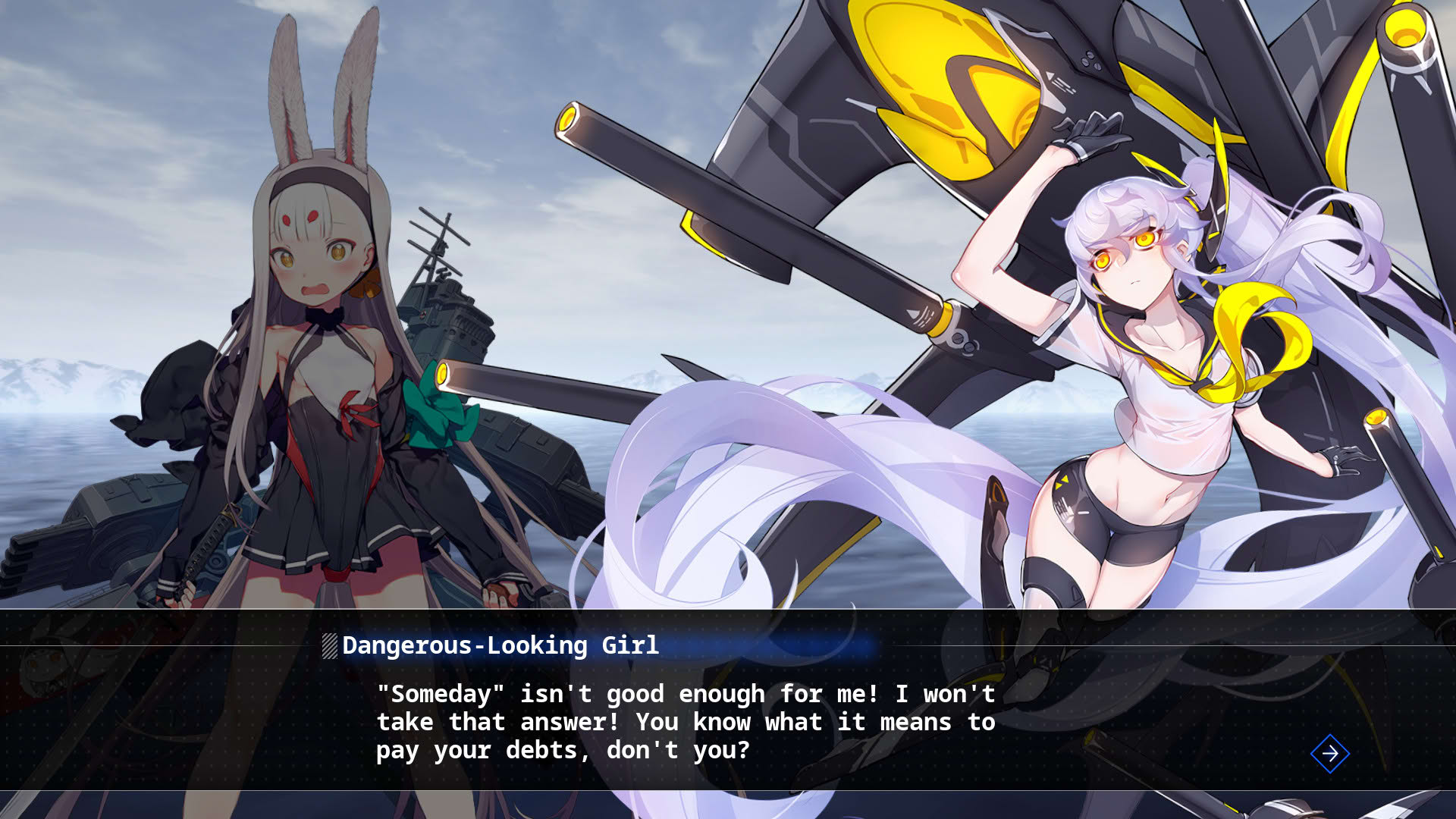 Screenshot for Azur Lane: Crosswave