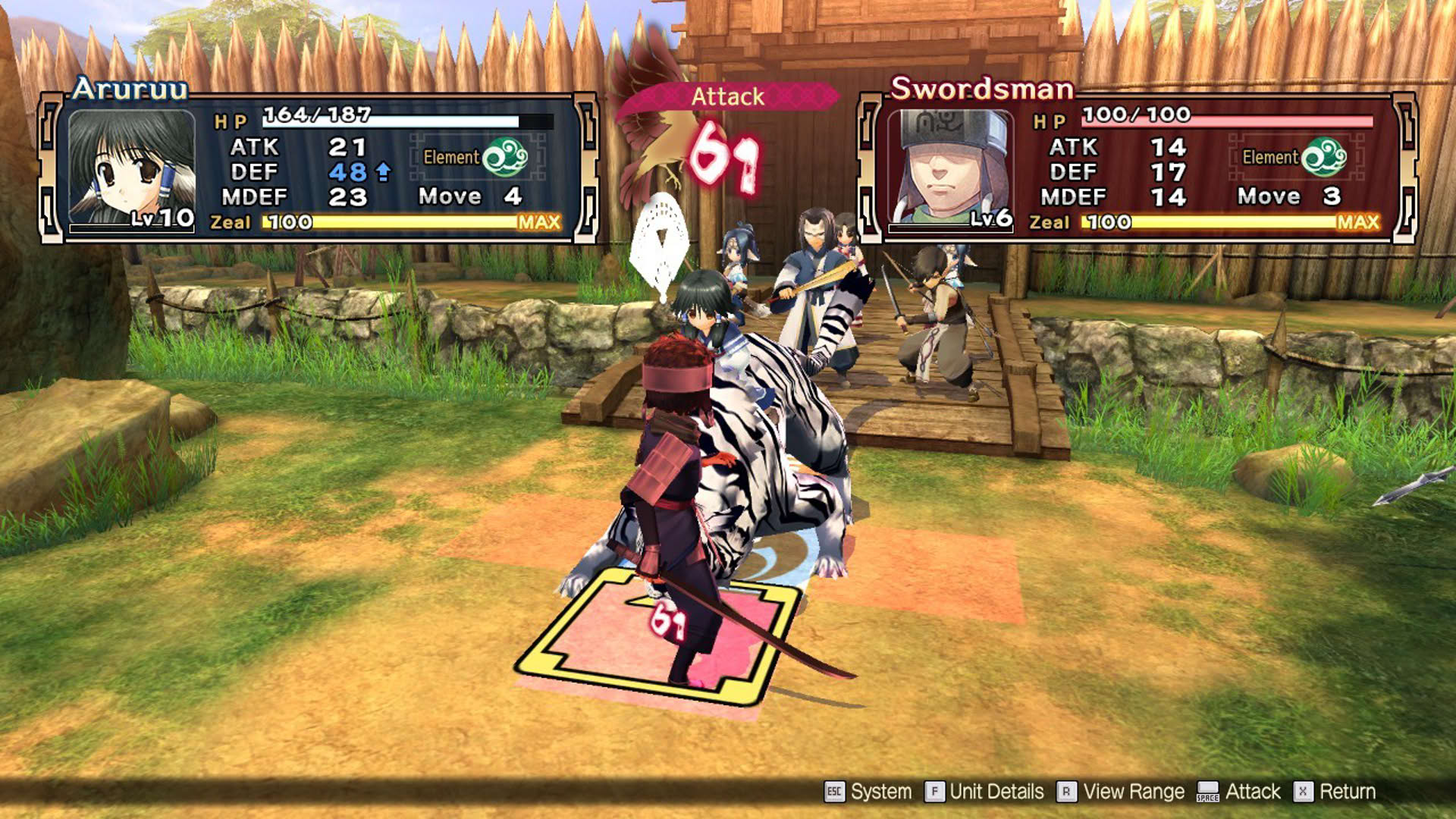 Screenshot for Utawarerumono: Prelude to the Fallen