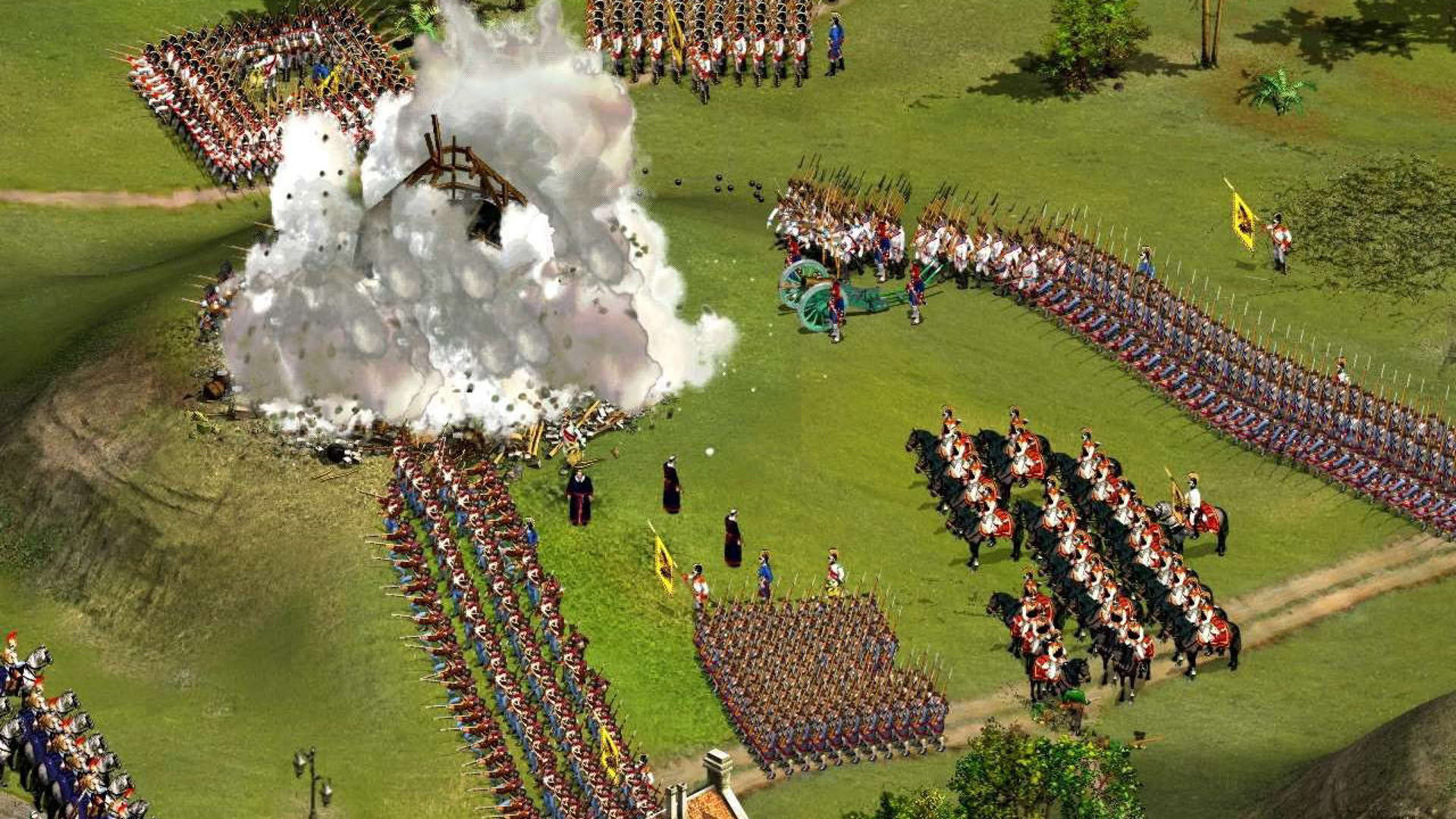 Screenshot for Cossacks II: Napoleonic Wars