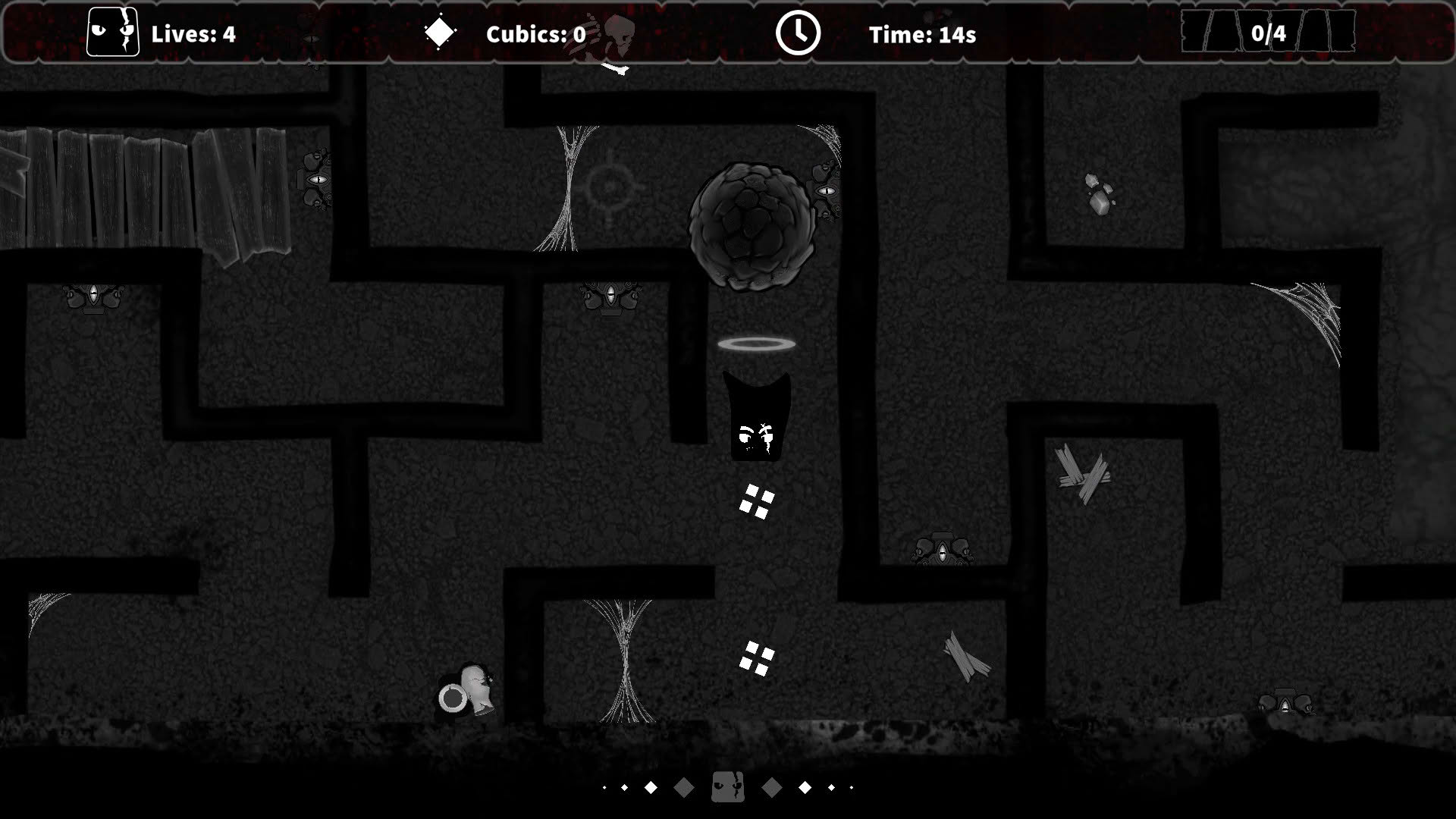 Screenshot for Darkness Maze Cube
