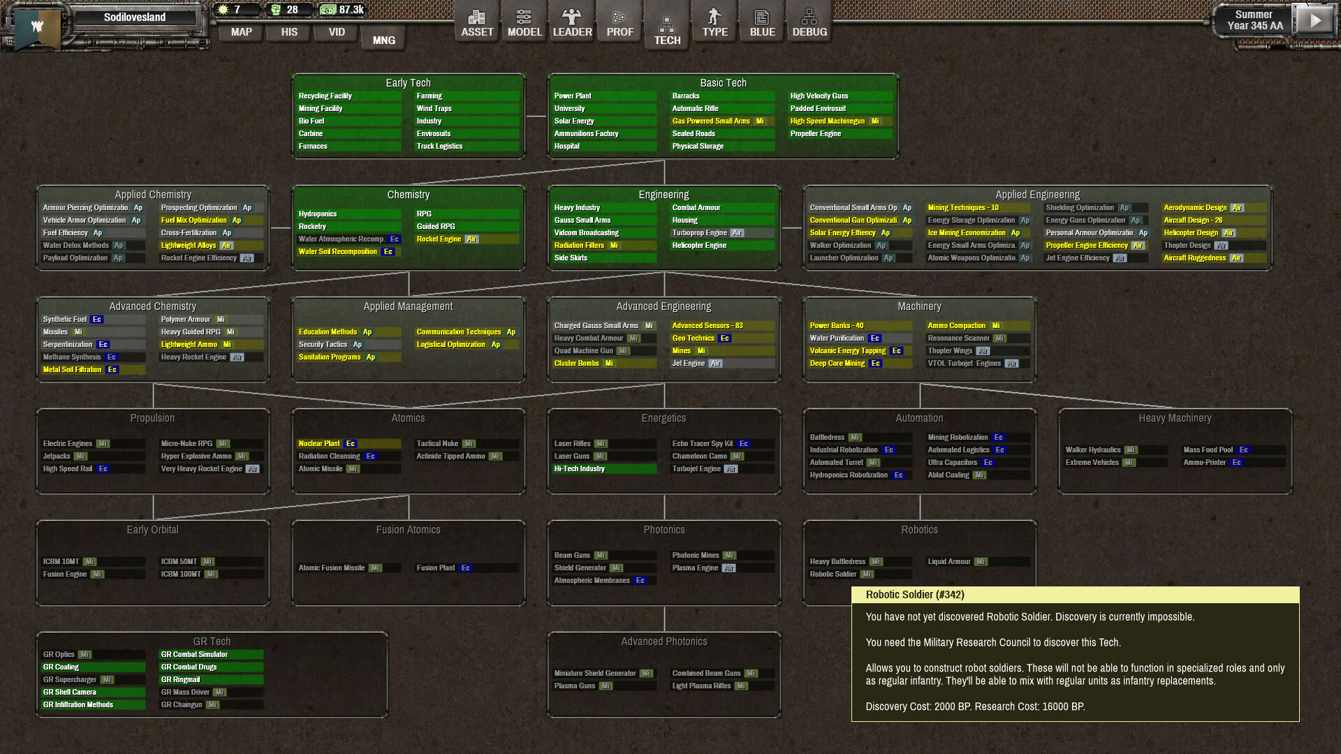Screenshot for Shadow Empire