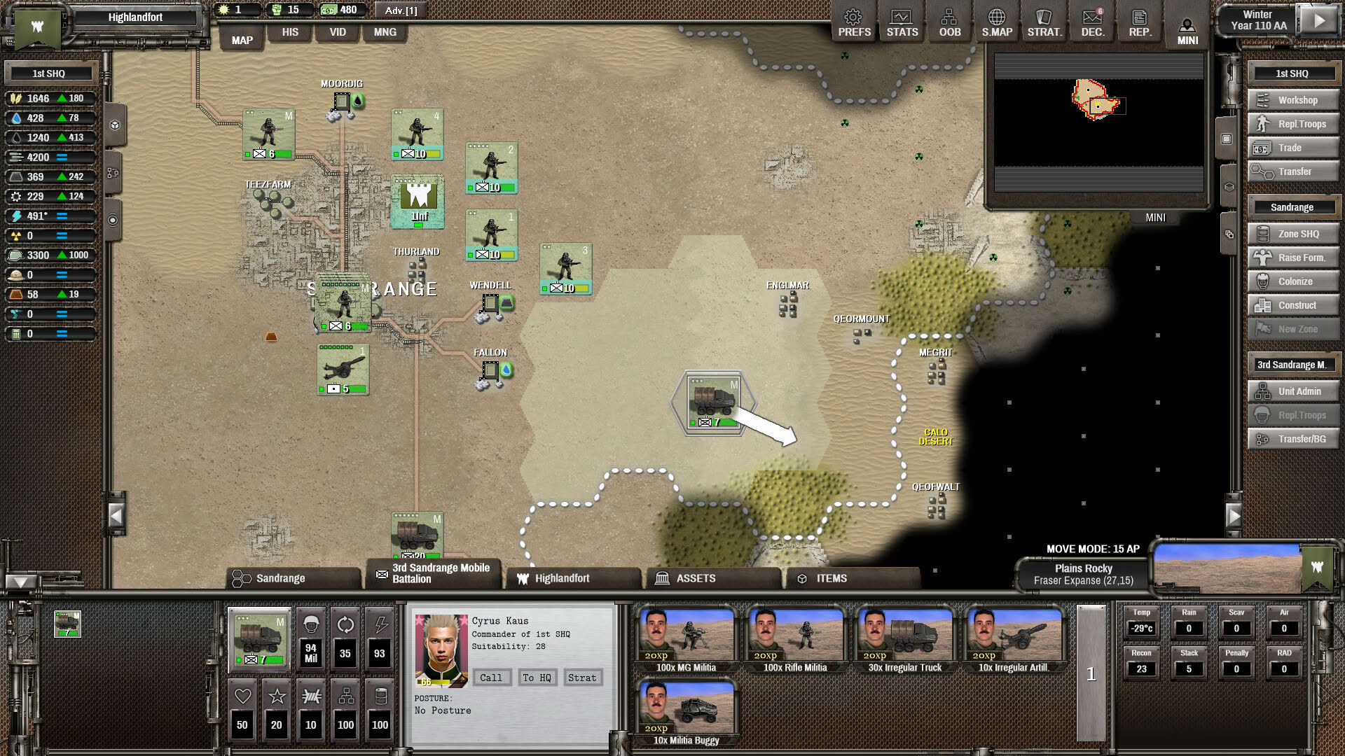 Screenshot for Shadow Empire