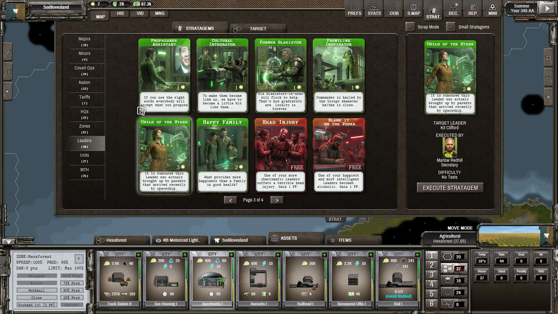 Screenshot for Shadow Empire