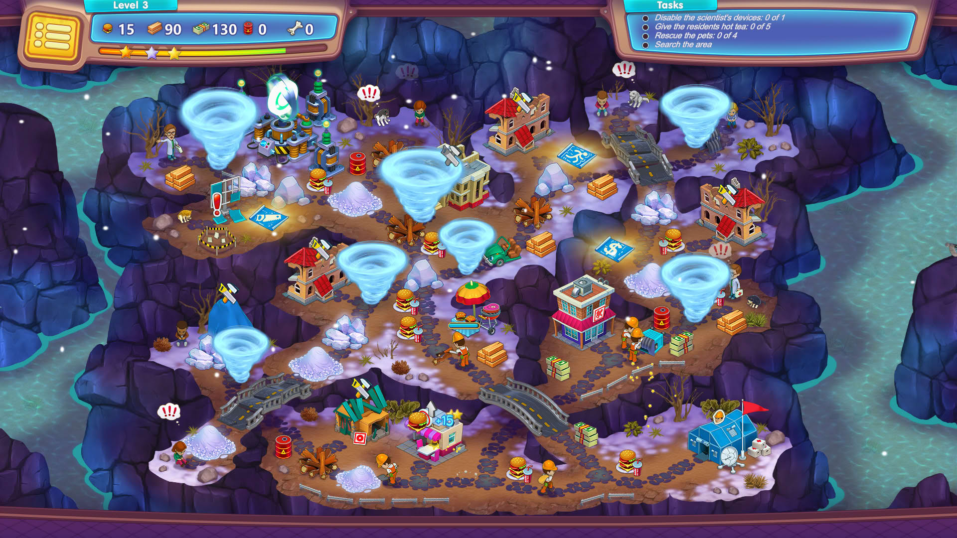 Screenshot for Rescue Team: Evil Genius