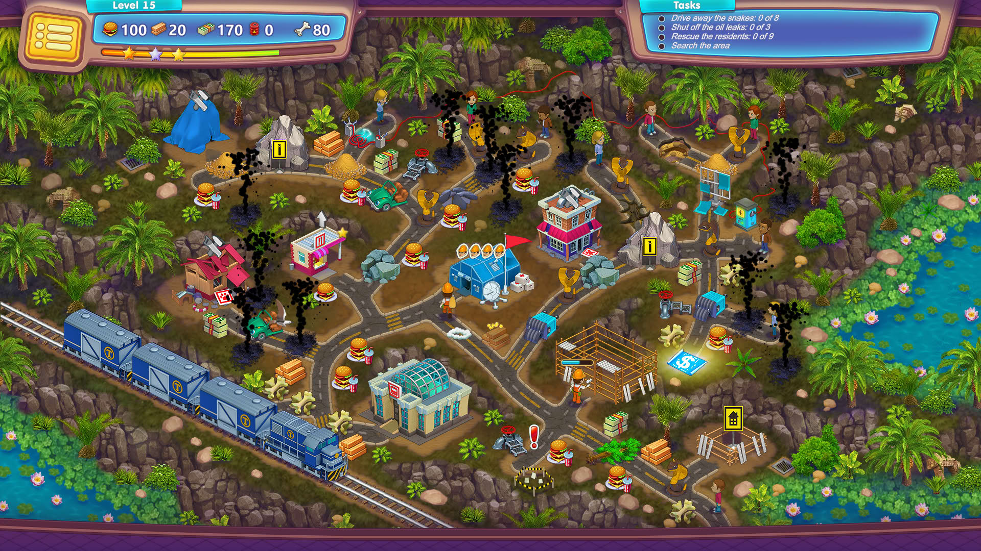 Screenshot for Rescue Team: Evil Genius