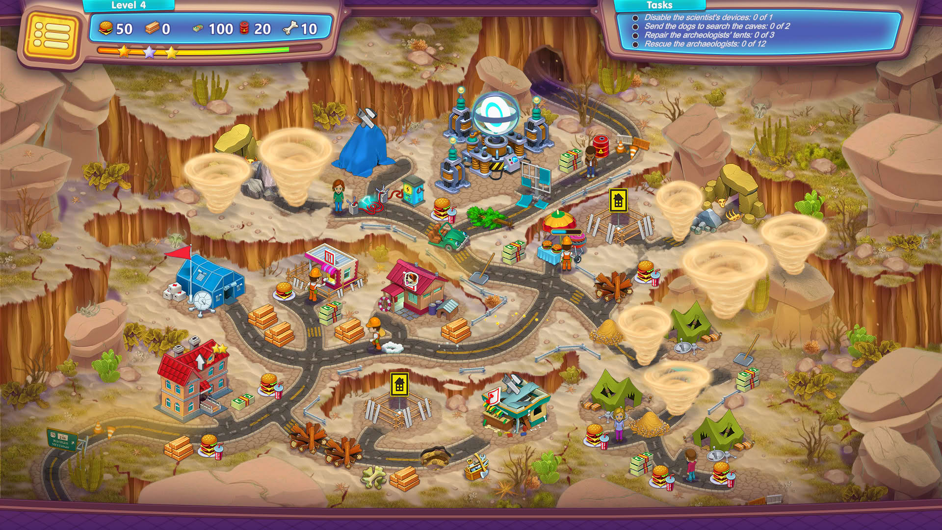 Screenshot for Rescue Team: Evil Genius