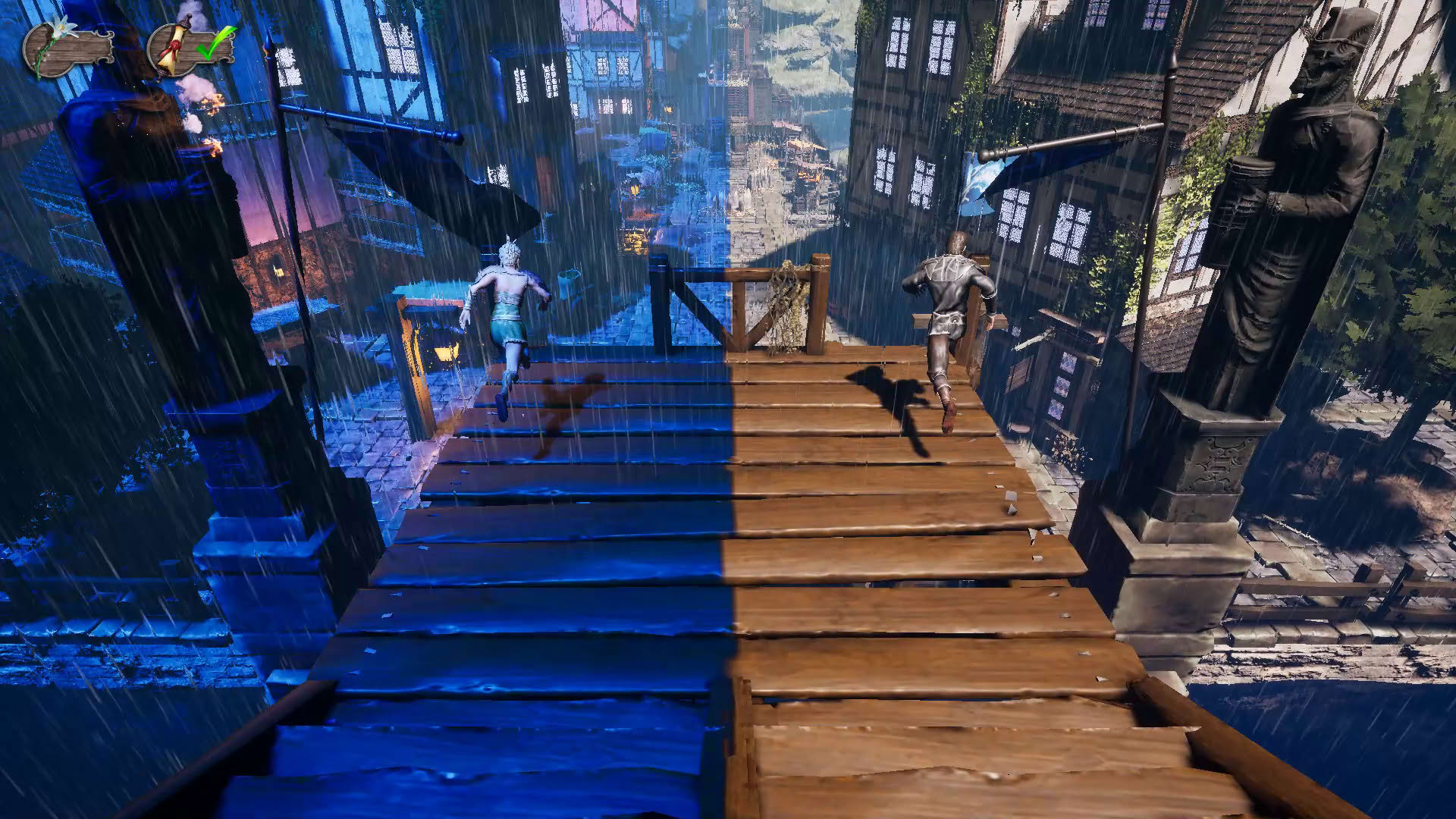 Screenshot for Runner Heroes: The Curse of Night and Day