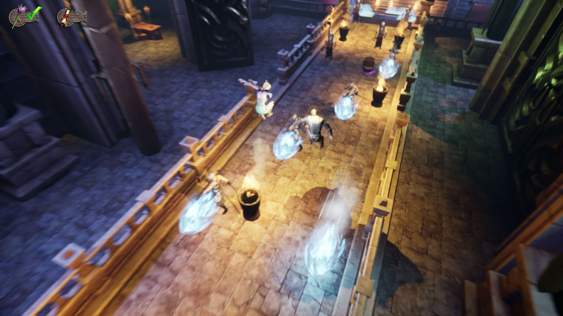 Screenshot for Runner Heroes: The Curse of Night and Day