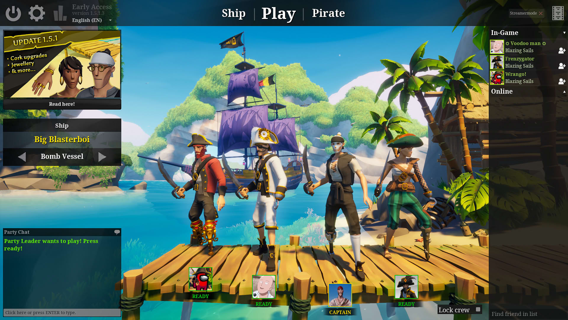Screenshot for Blazing Sails