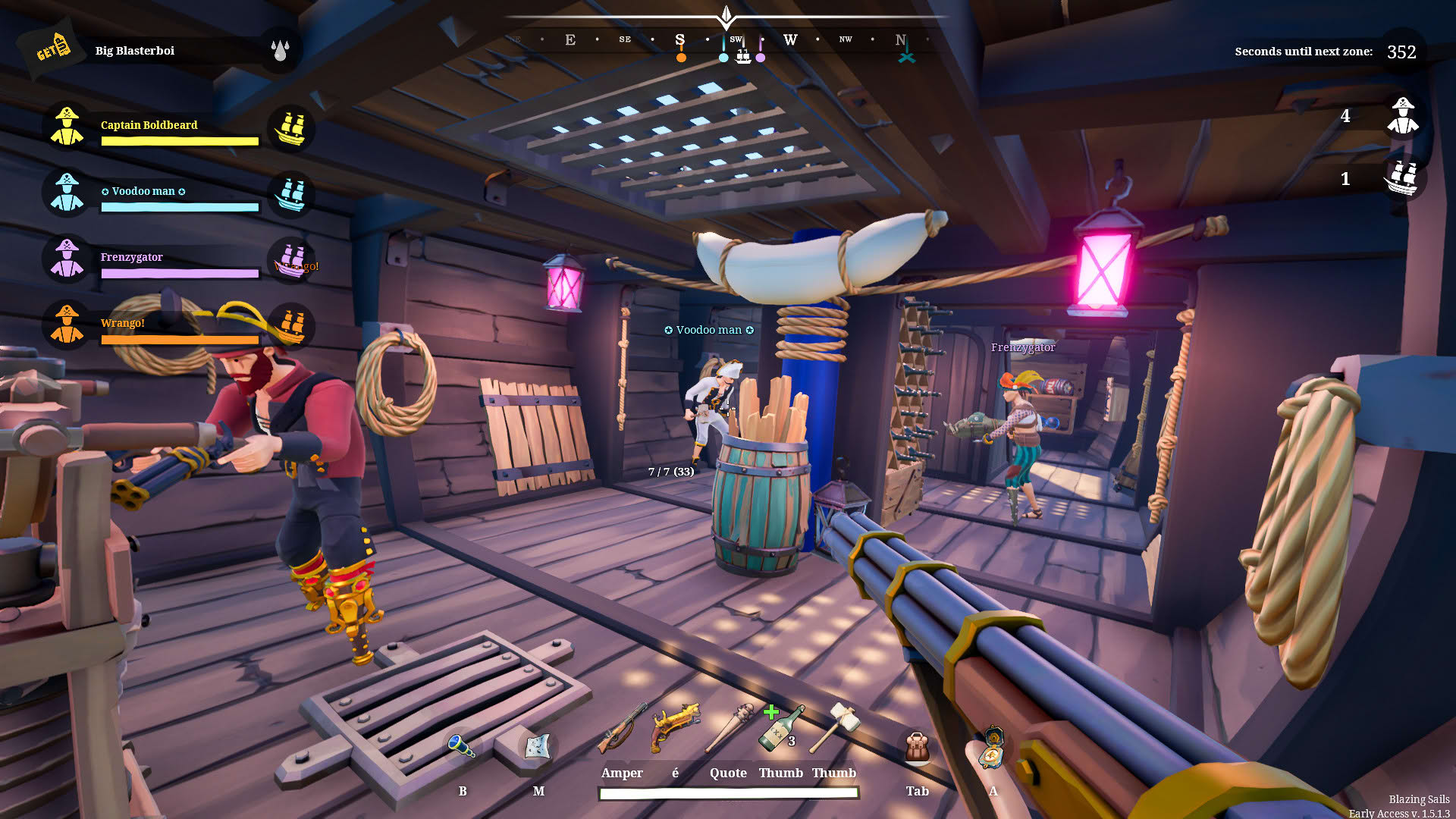 Screenshot for Blazing Sails