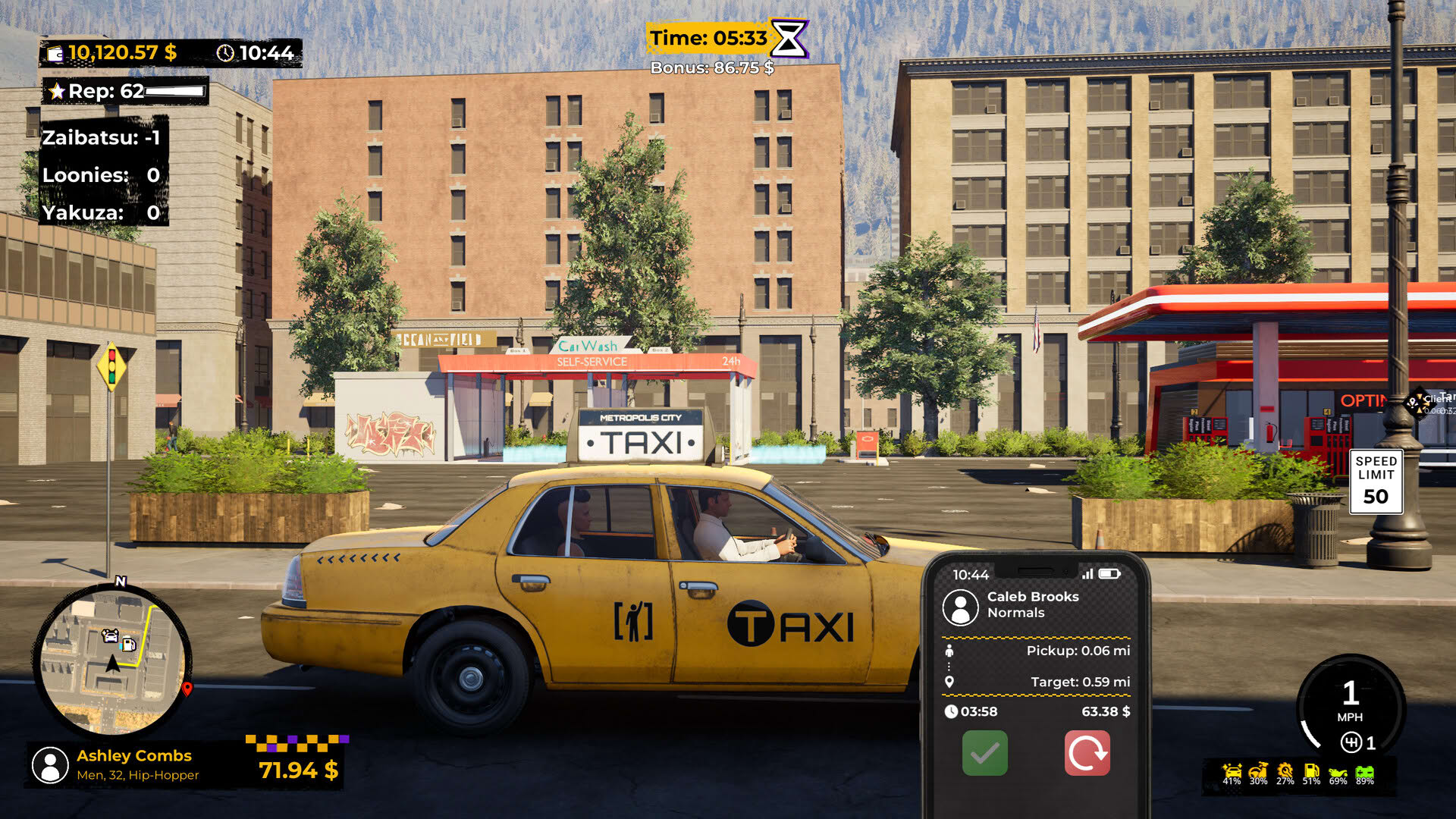 Screenshot for Taxi Simulator