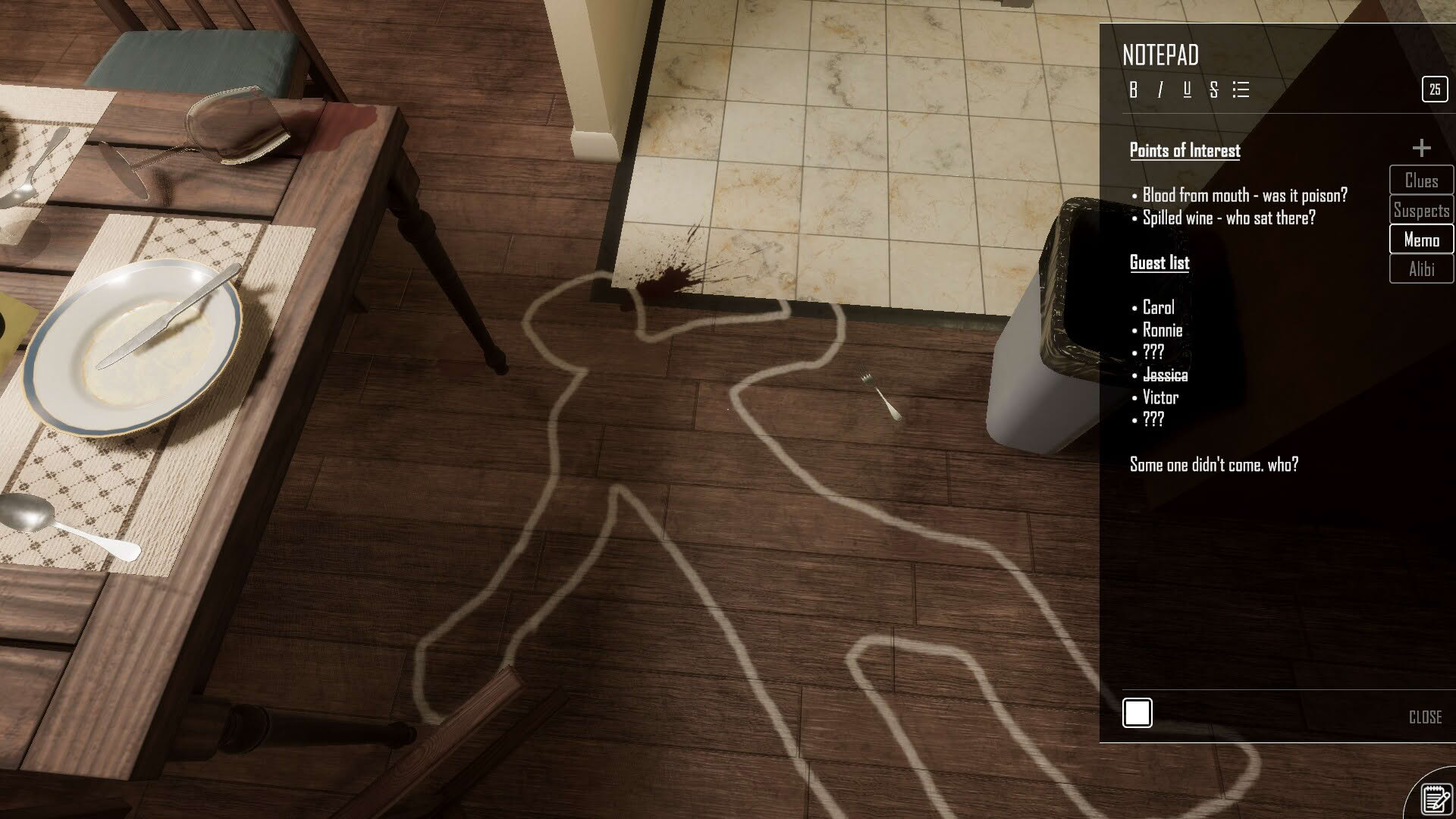 Screenshot for Scene Investigators