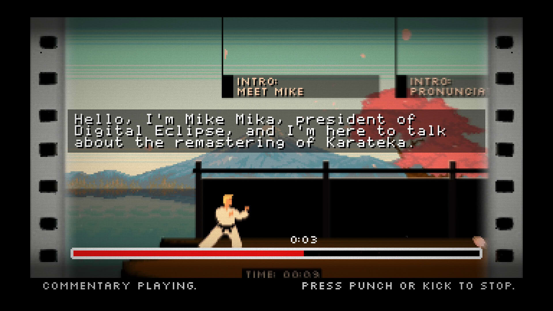 Screenshot for The Making of Karateka