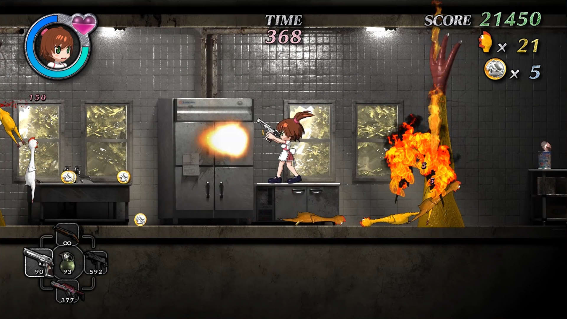 Screenshot for Shooting Chicken Brutal Suckers