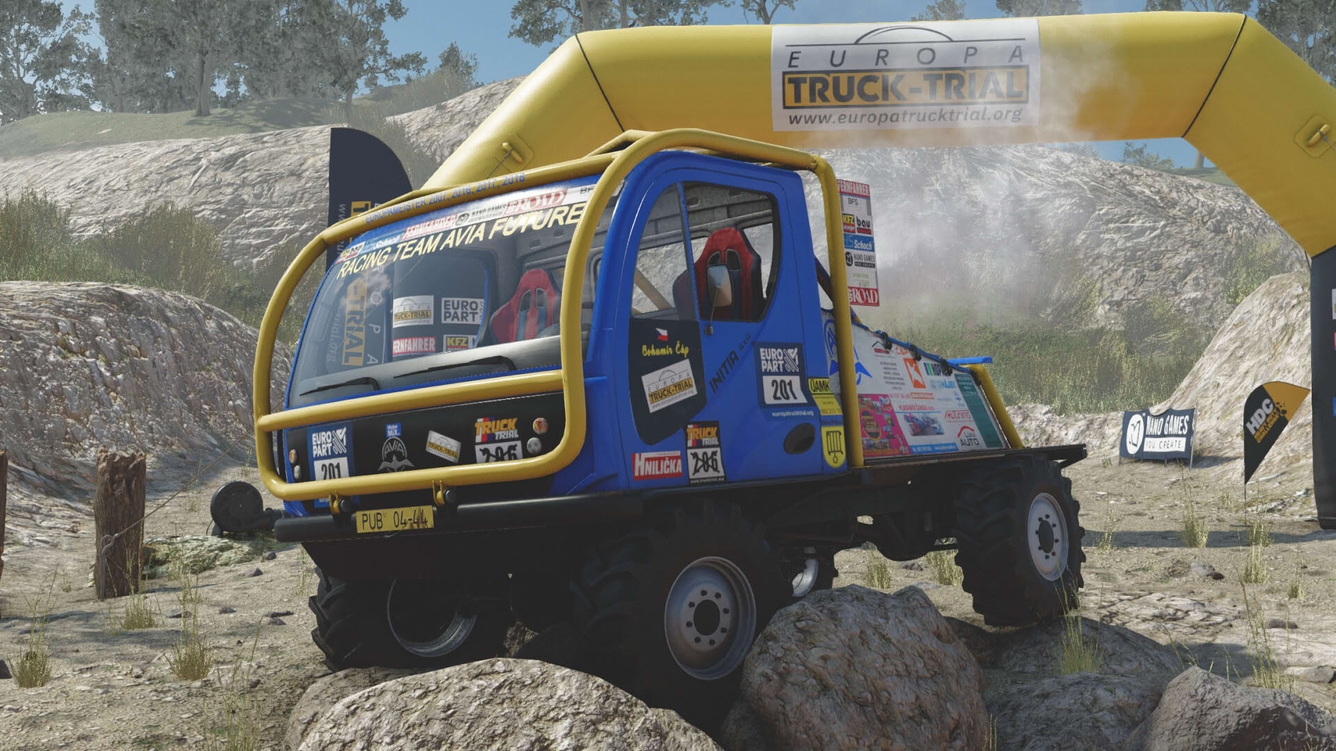 Screenshot for Offroad Truck Simulator: Heavy Duty Challenge