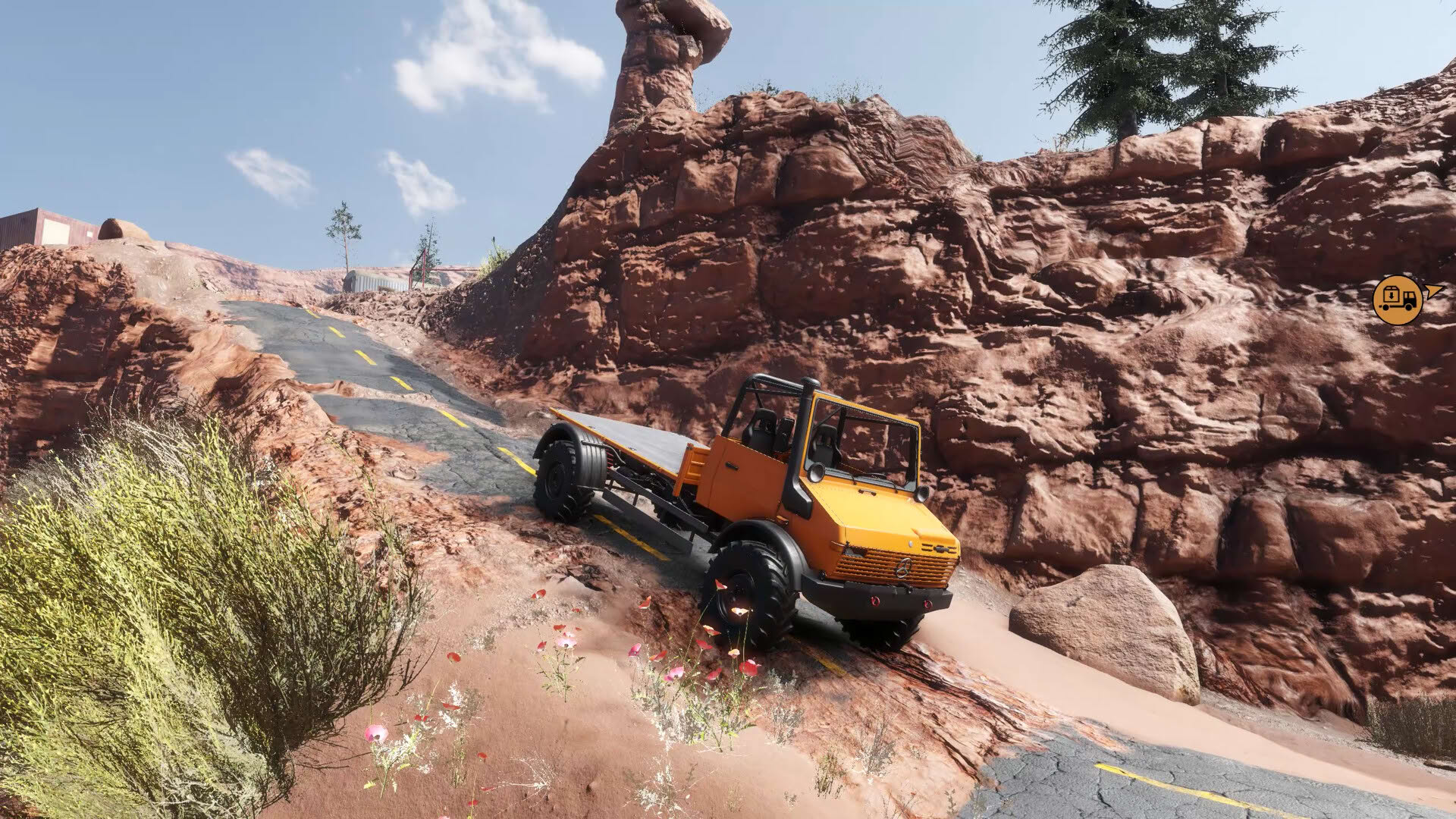 Screenshot for Offroad Truck Simulator: Heavy Duty Challenge