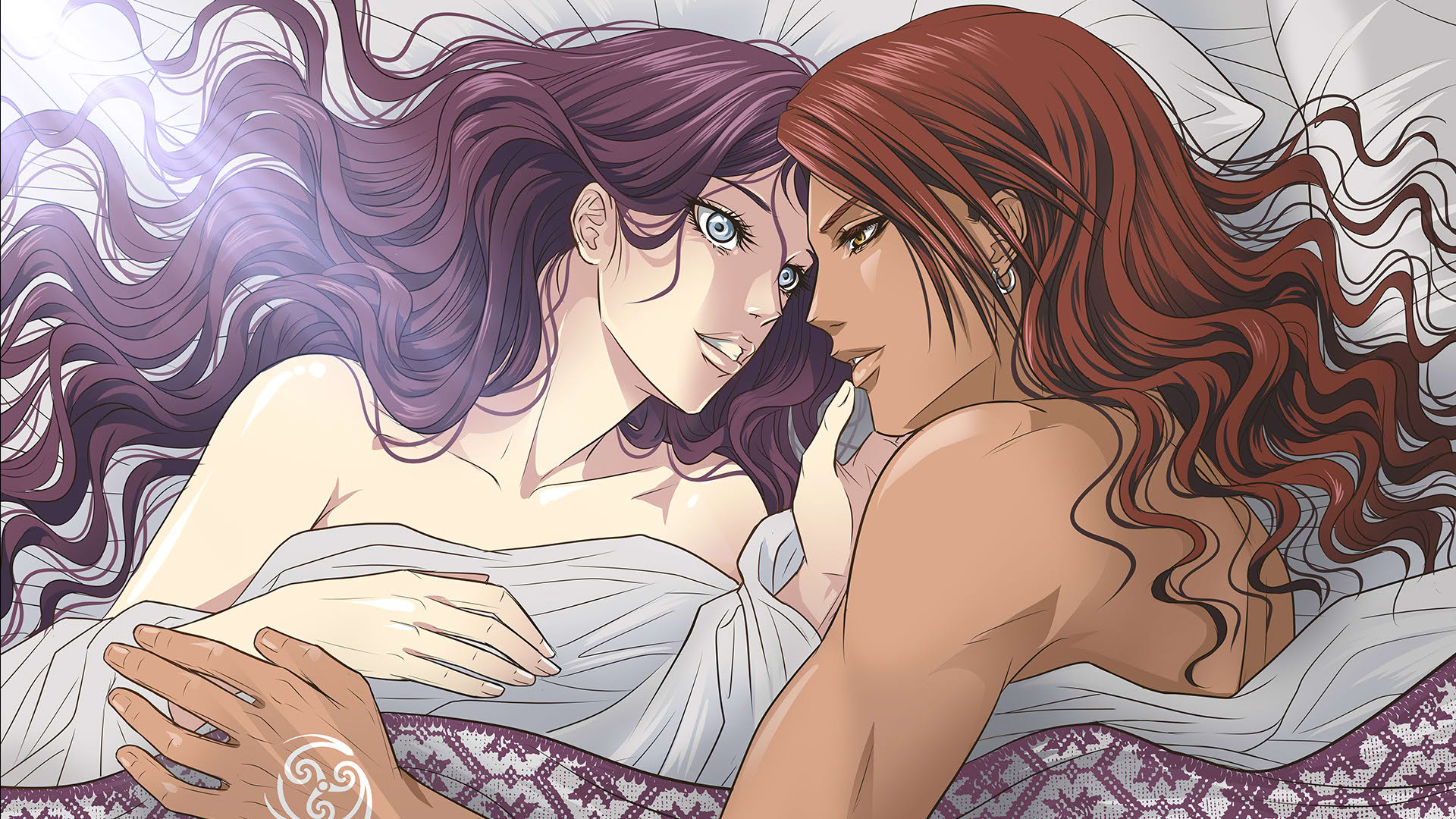 Screenshot for Gods of Love: An Otome Visual Novel