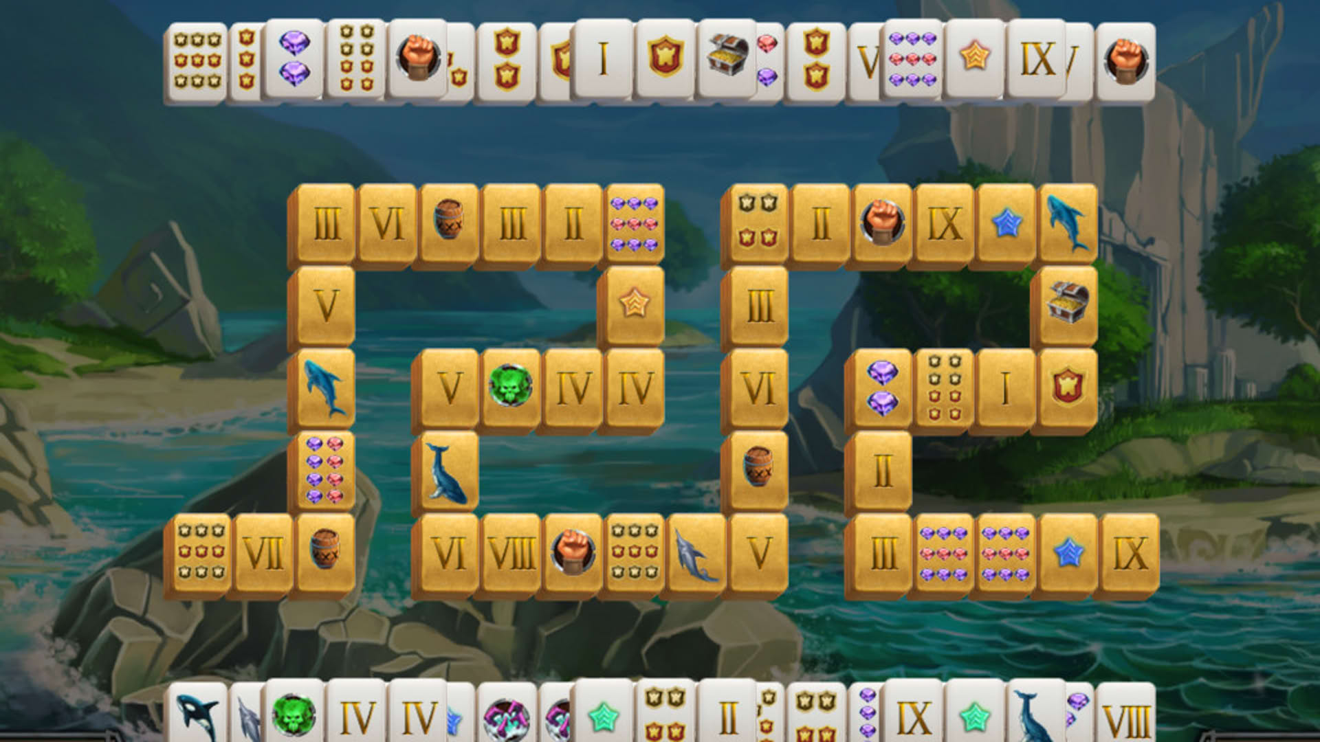 Screenshot for Mahjong Gold
