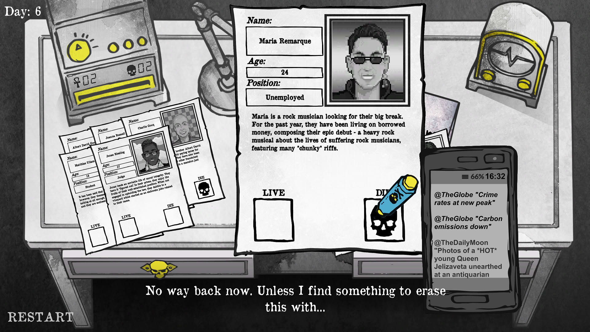 Screenshot for Death and Taxes