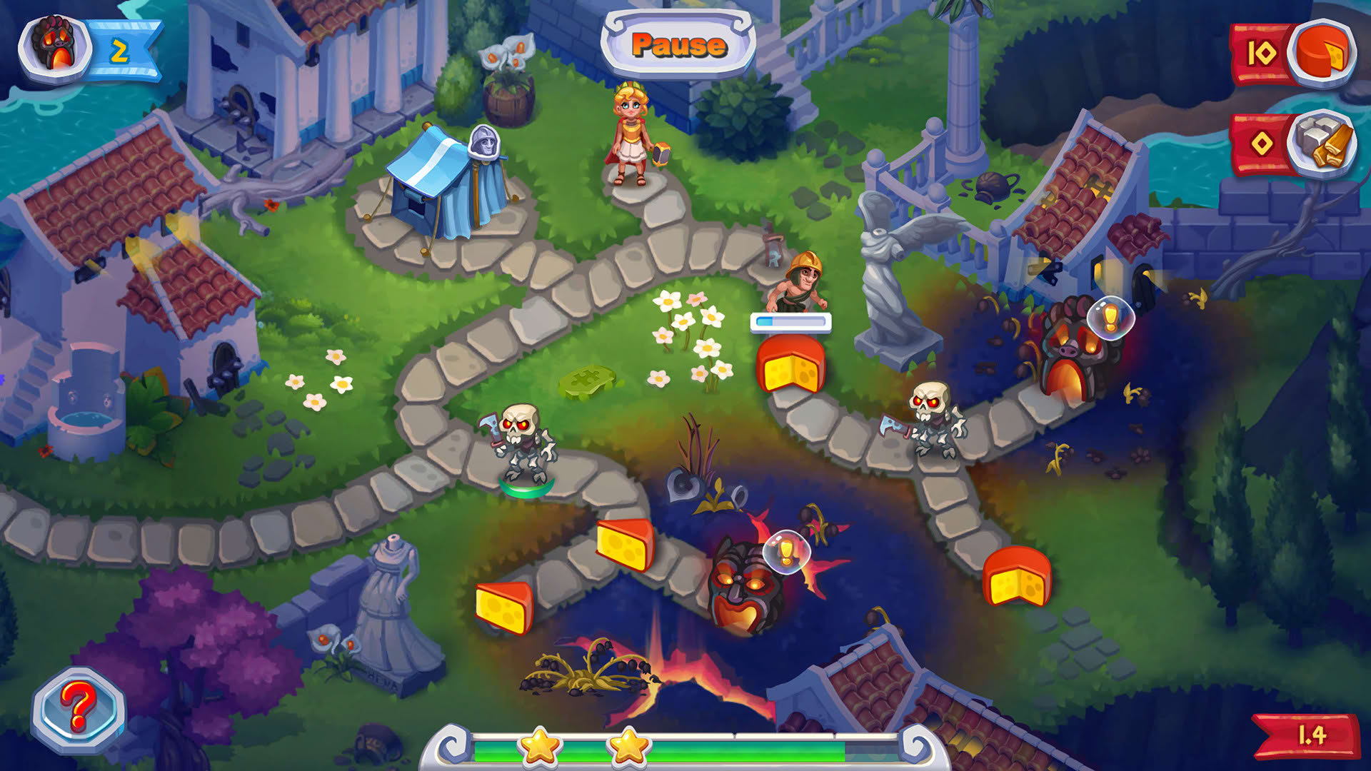 Screenshot for Alexis Almighty: Daughter of Hercules