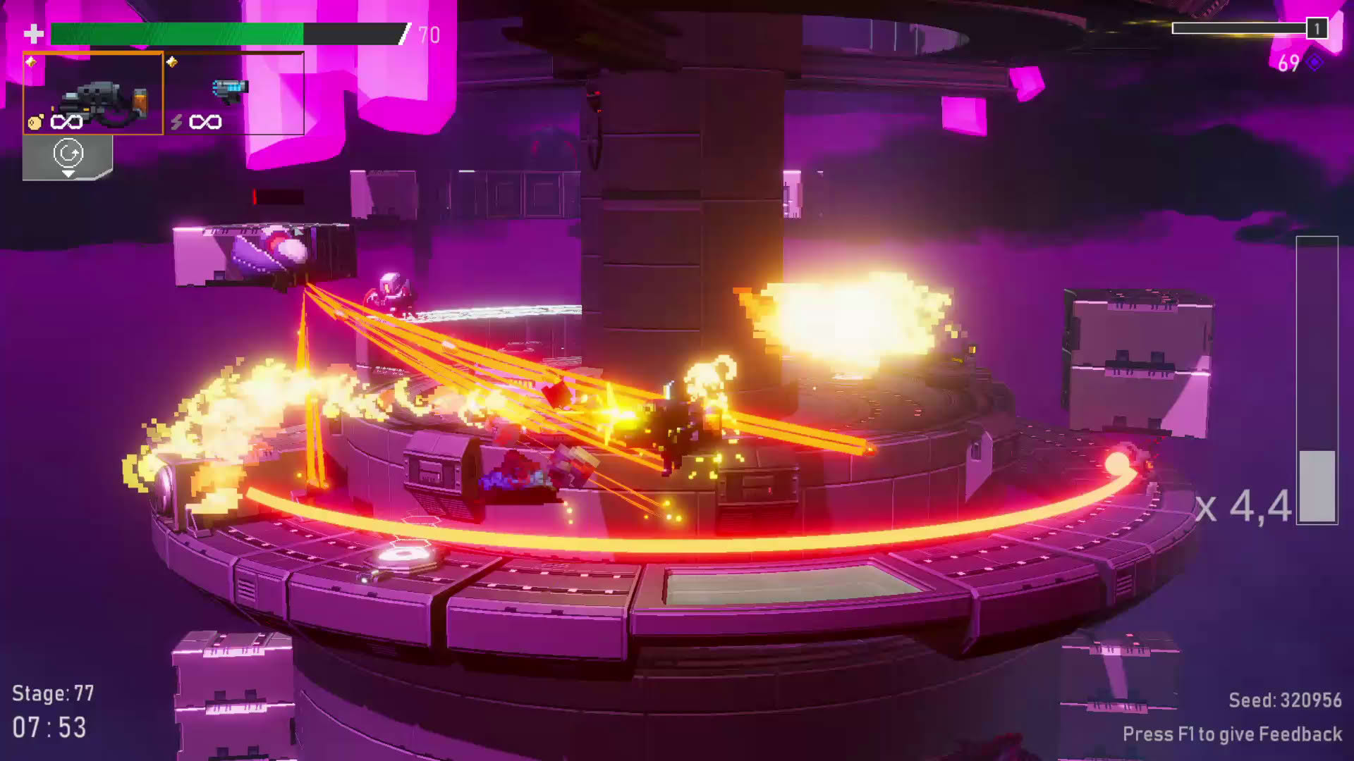 Screenshot for Orbital Bullet
