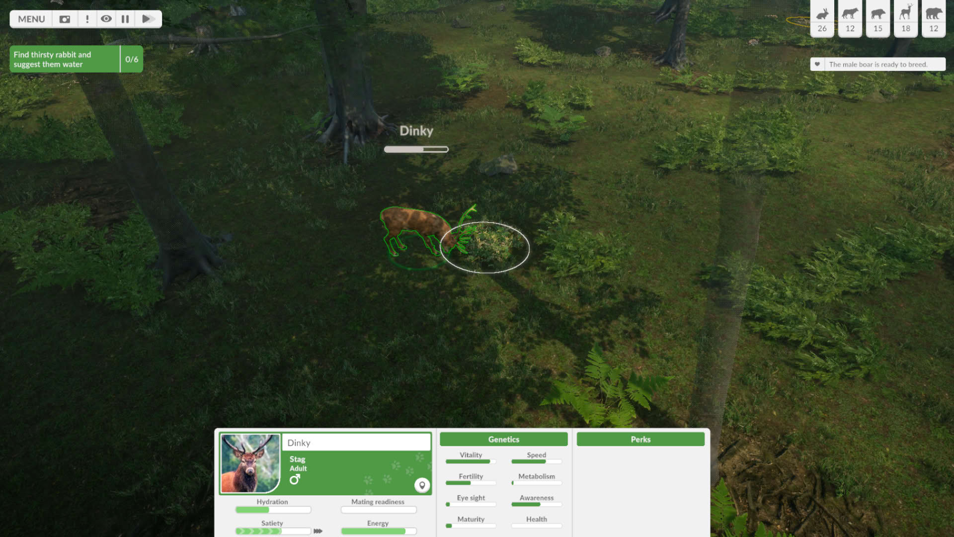 Screenshot for Natural Instincts