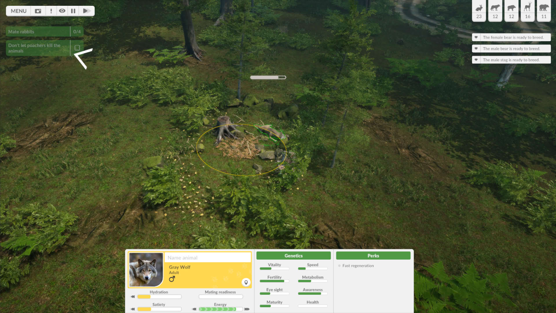 Screenshot for Natural Instincts