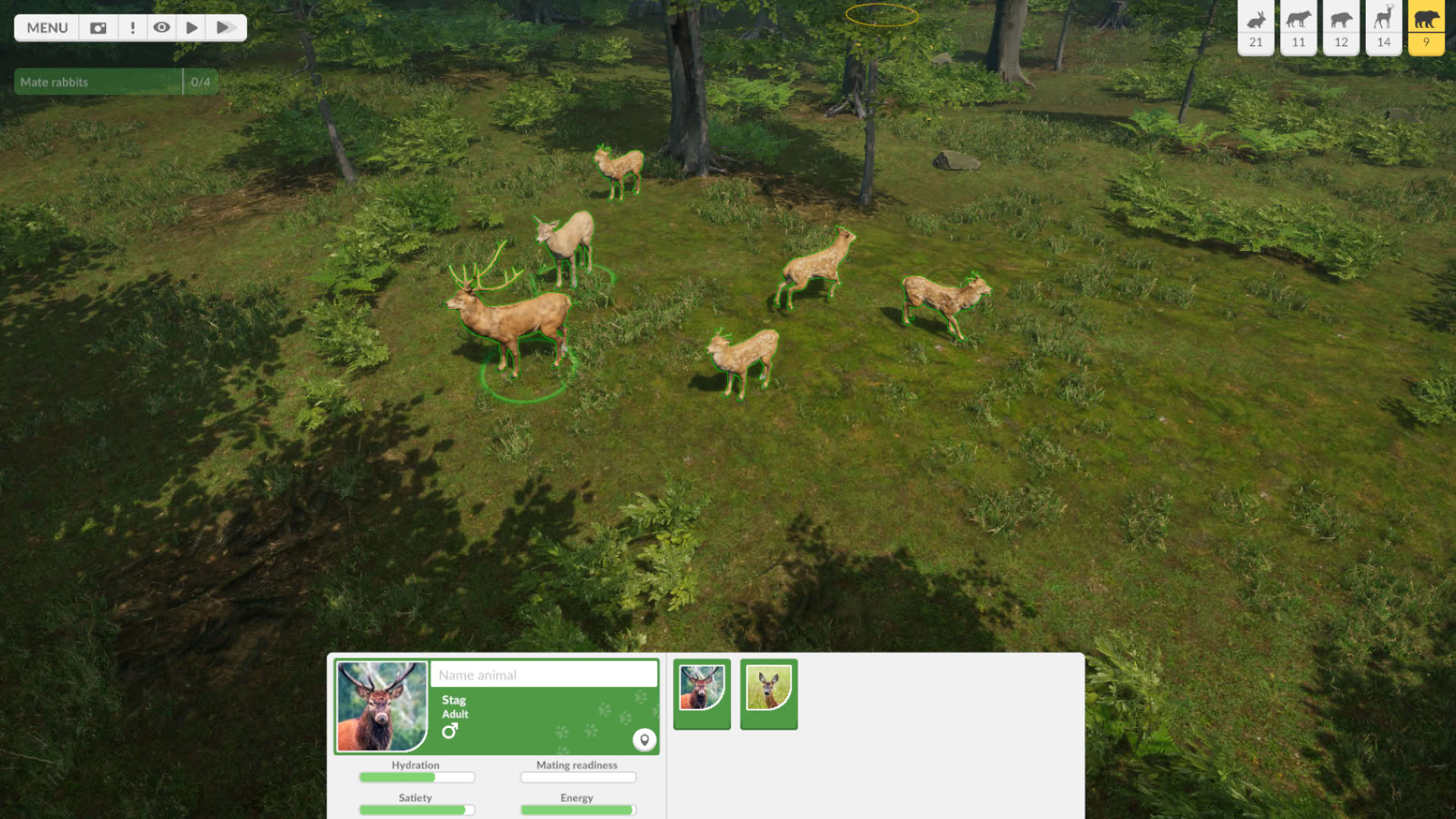 Screenshot for Natural Instincts